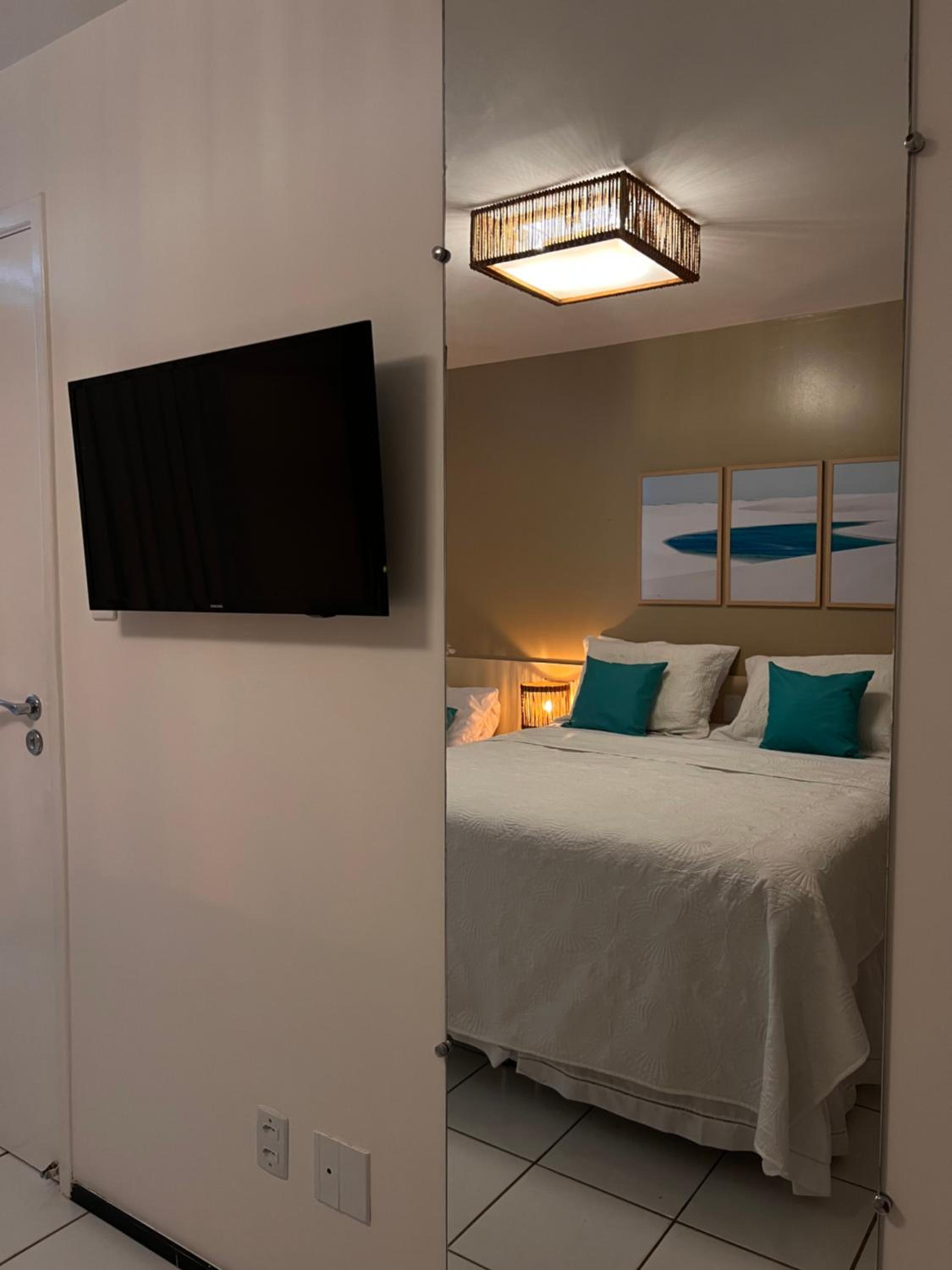 Gran Lençóis Flat Barreirinhas Caburé-209 com Quarto Deluxe Cama Queen Size