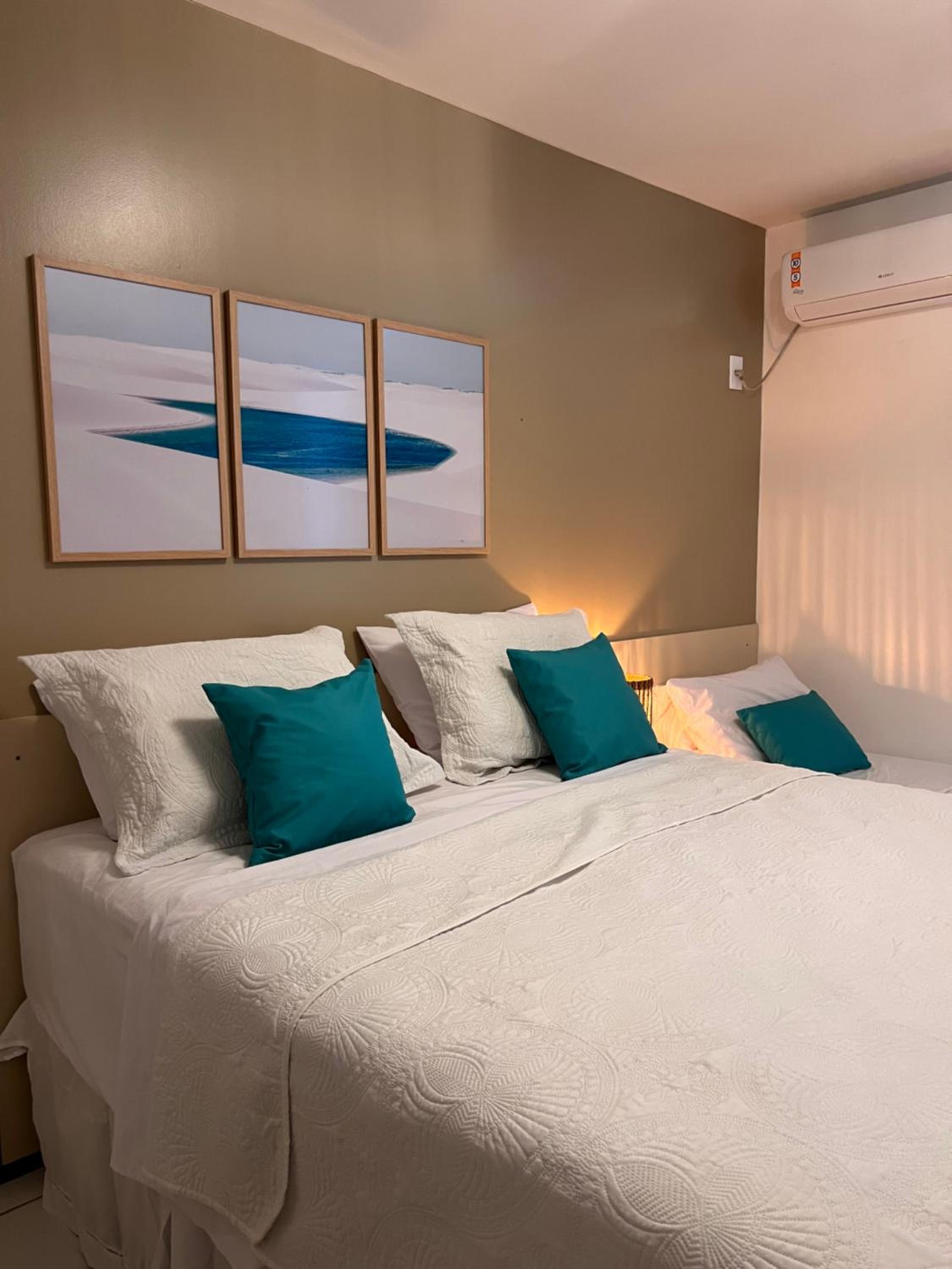 Gran Lençóis Flat Barreirinhas Caburé-209 com Quarto Deluxe Cama Queen Size