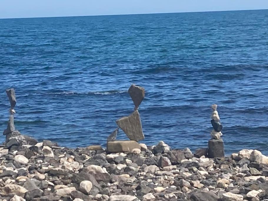 Nesebar mit Blick zu Sunny Beach