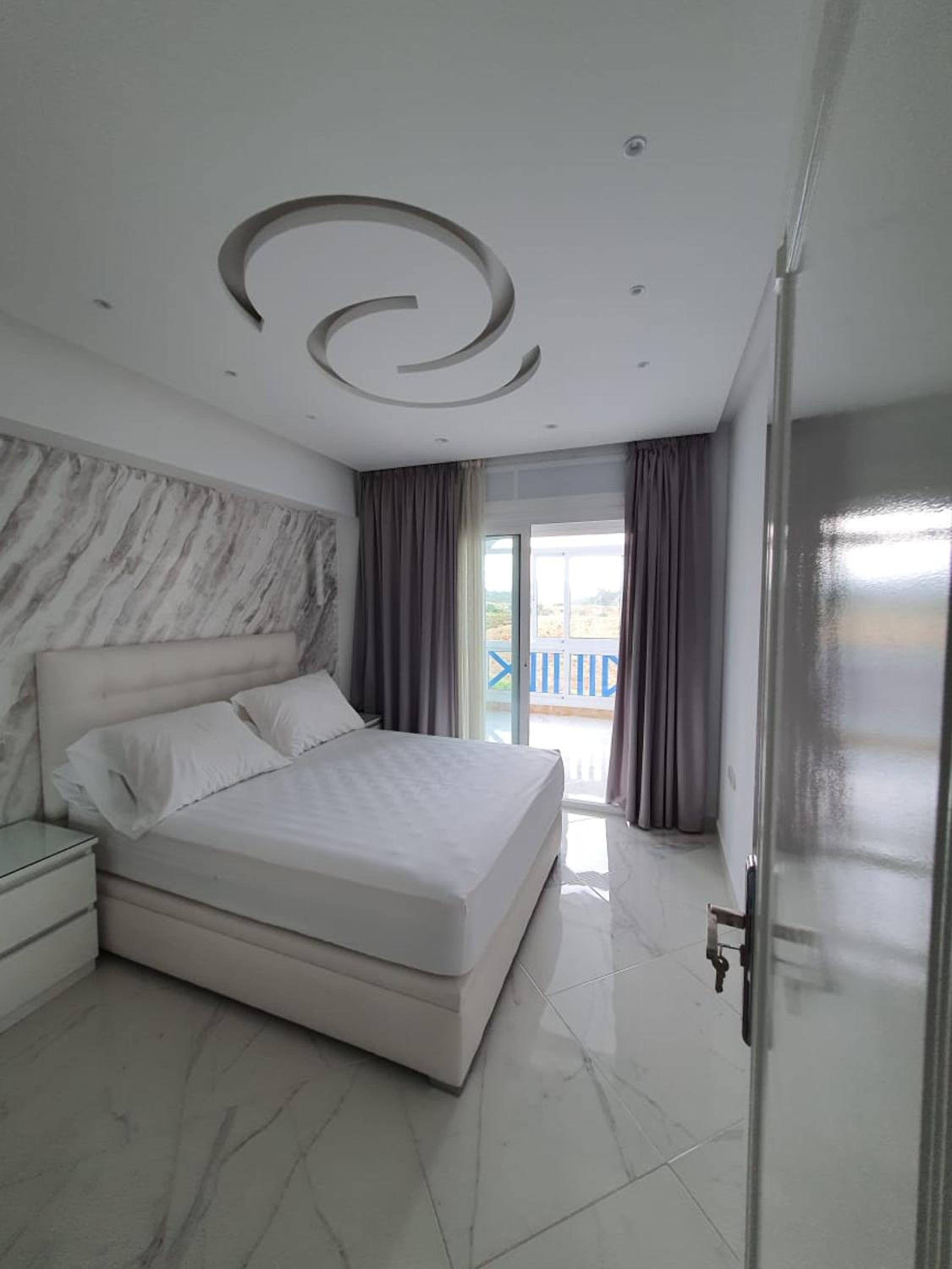 Bright apartment in Marina Smir, sea view and shared pool view 3