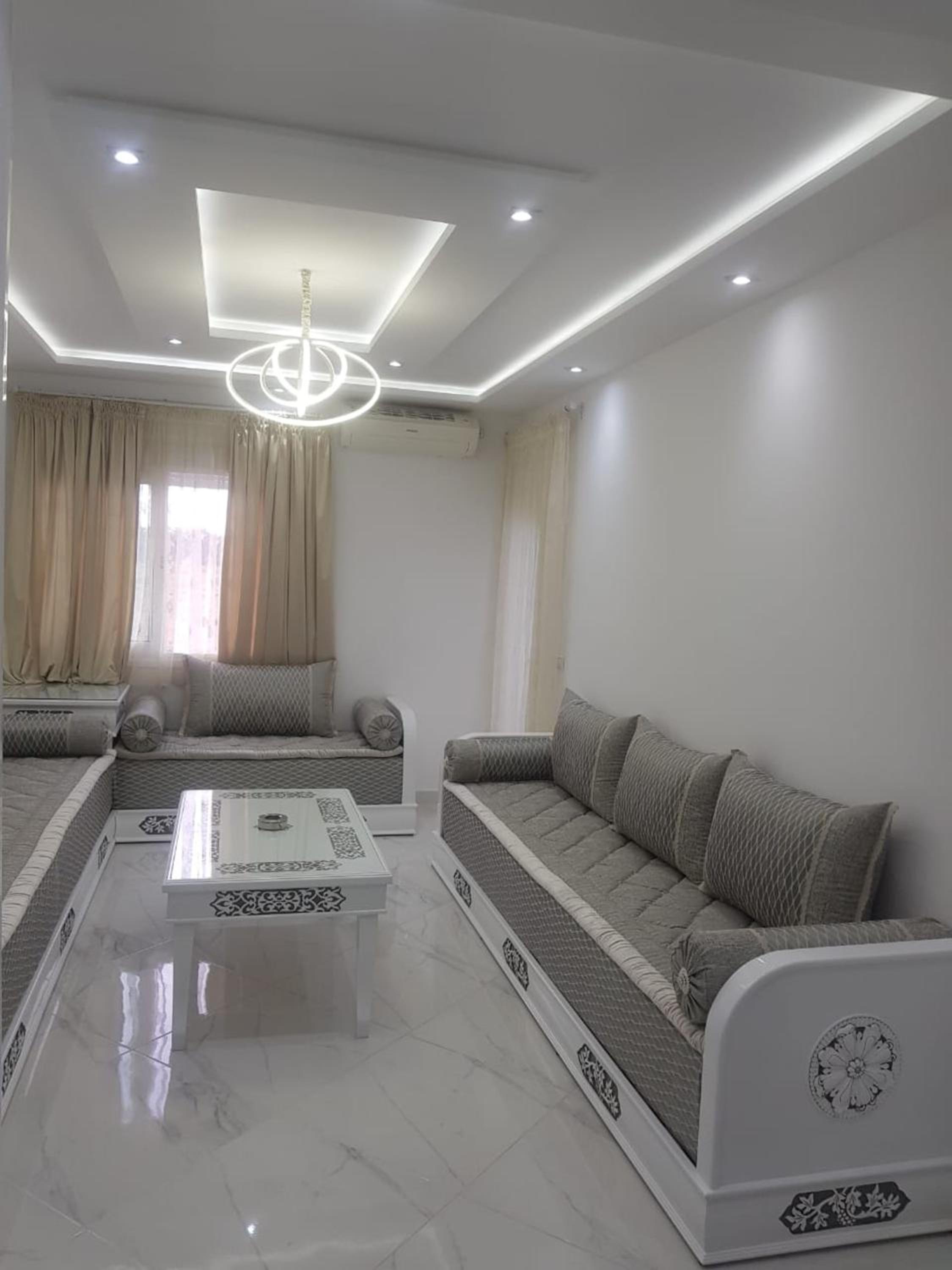 Bright apartment in Marina Smir, sea view and shared pool view 5