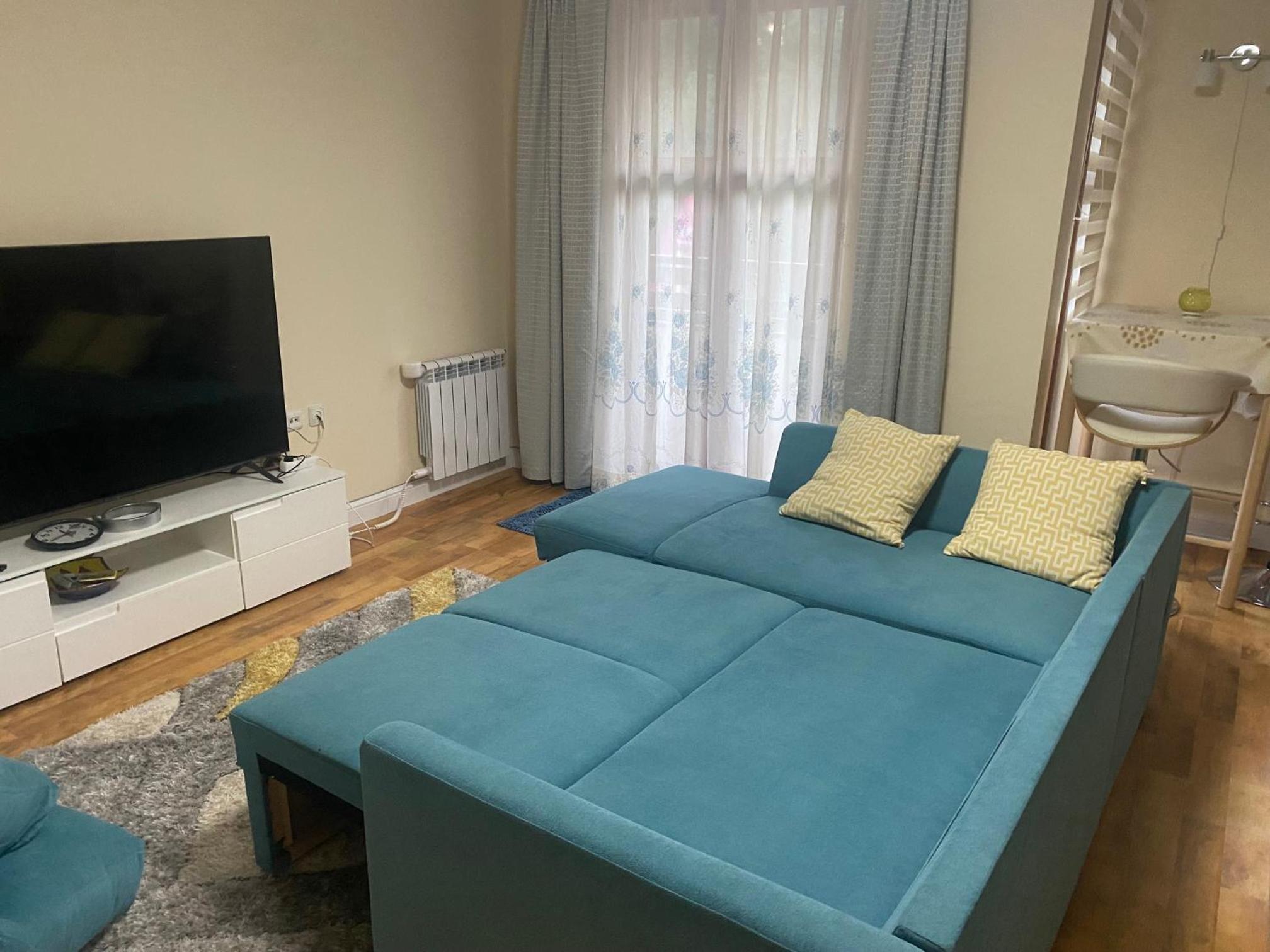 Ski to door at Mountain View 1BR condo Bansko