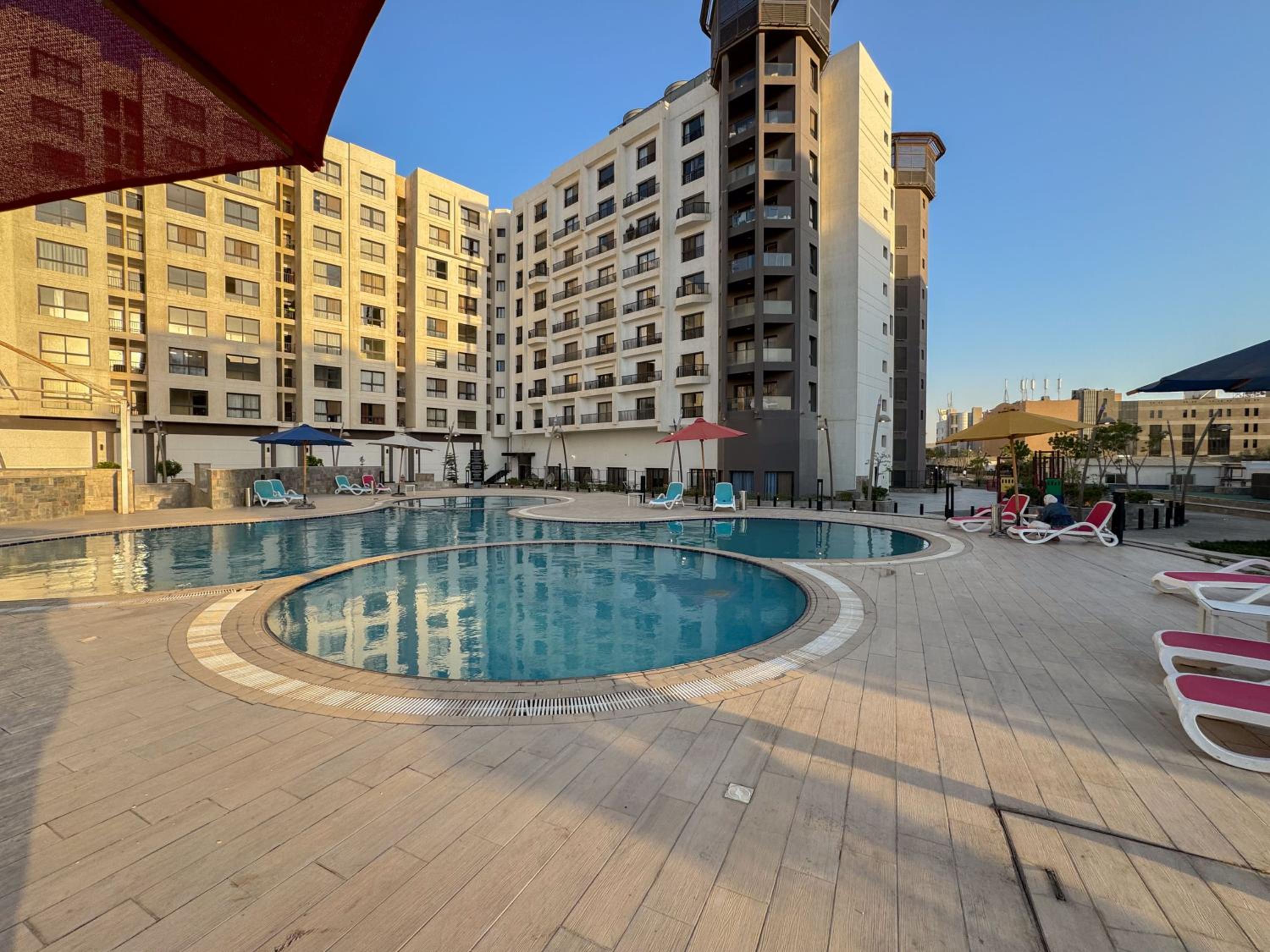 2 Bedroom Luxurious AUC Duplex with Private Balcony - Modern & Cozy