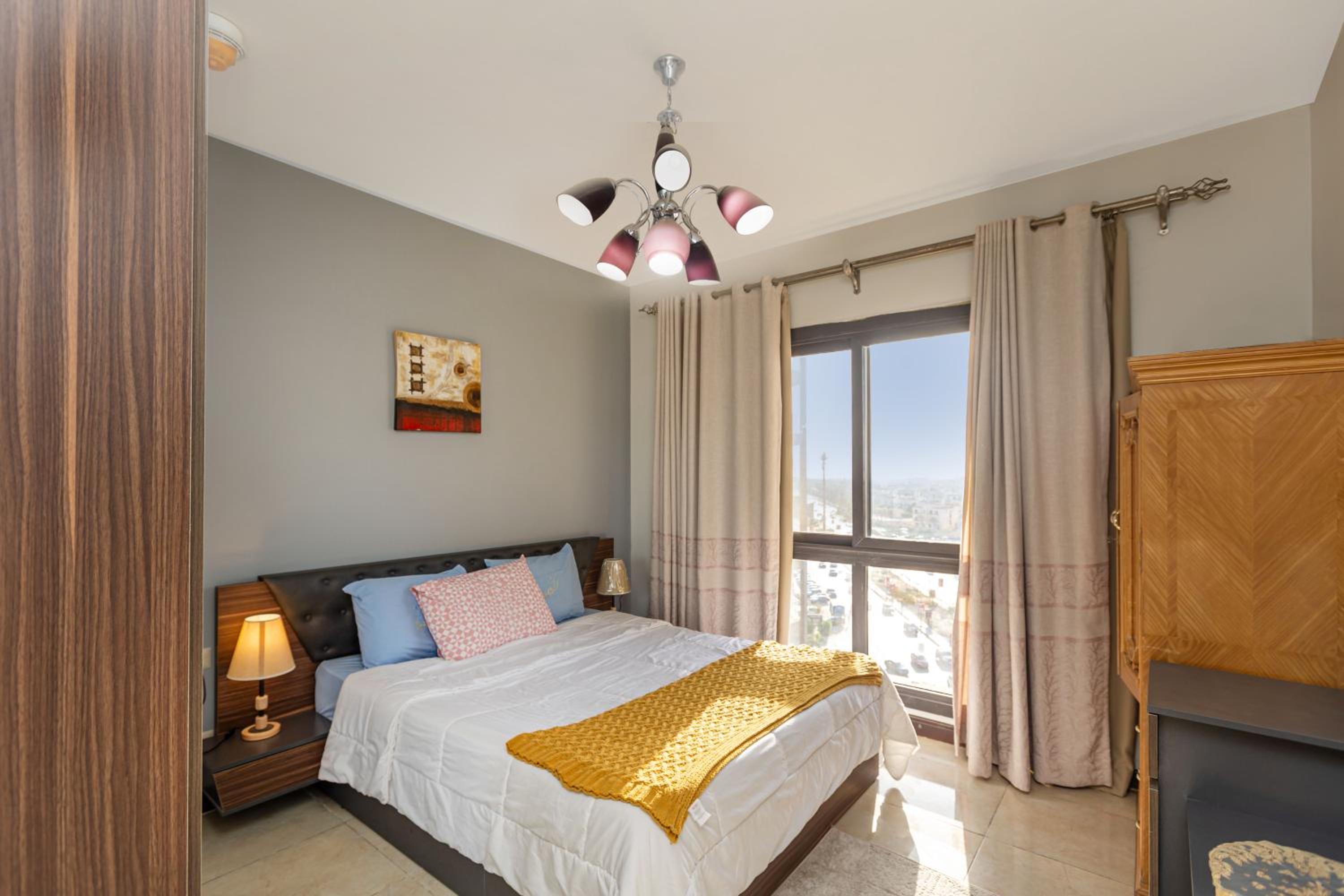 2 Bedroom Luxurious AUC Duplex with Private Balcony - Modern & Cozy