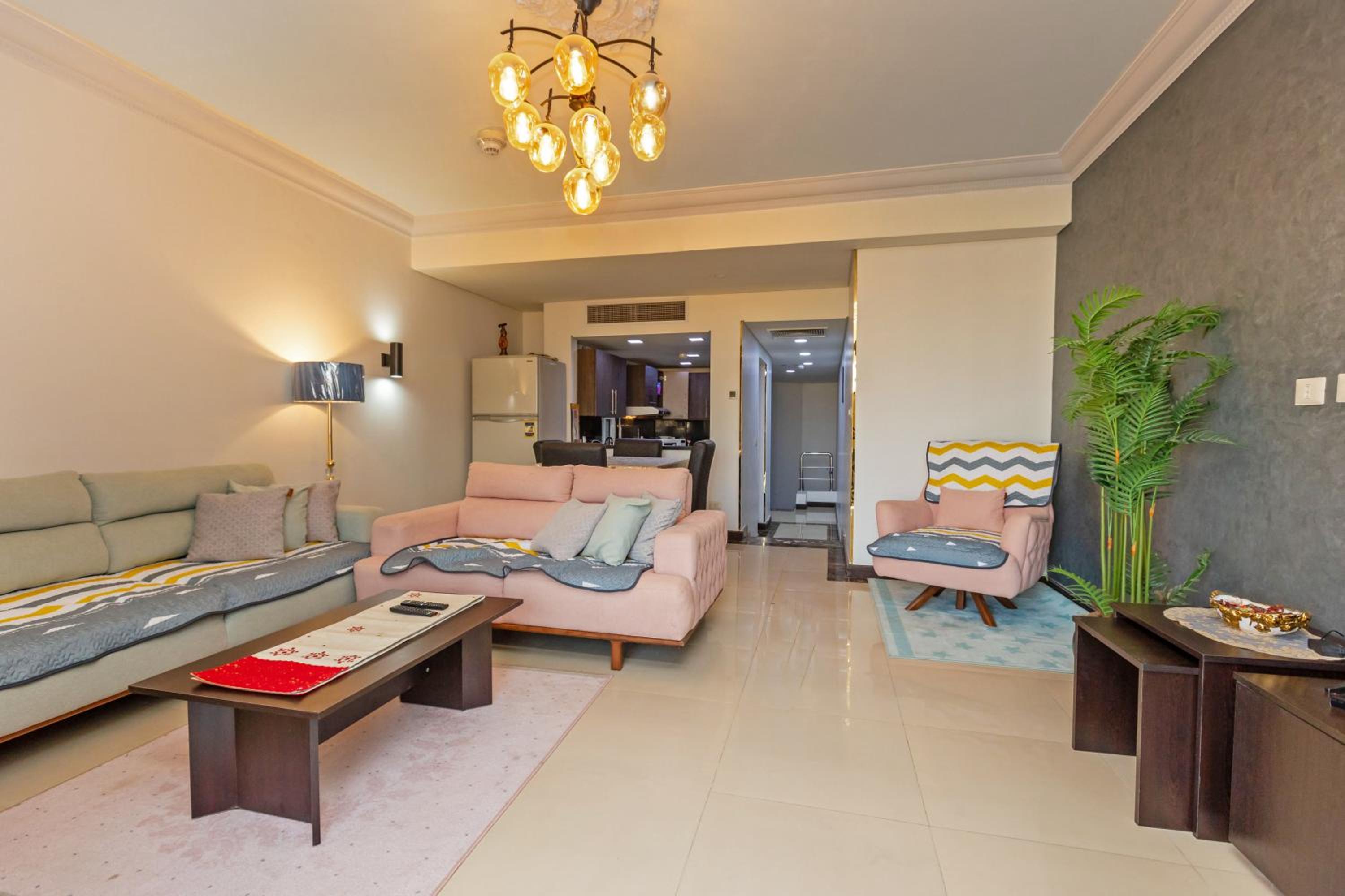 2 Bedroom Luxurious AUC Duplex with Private Balcony - Modern & Cozy