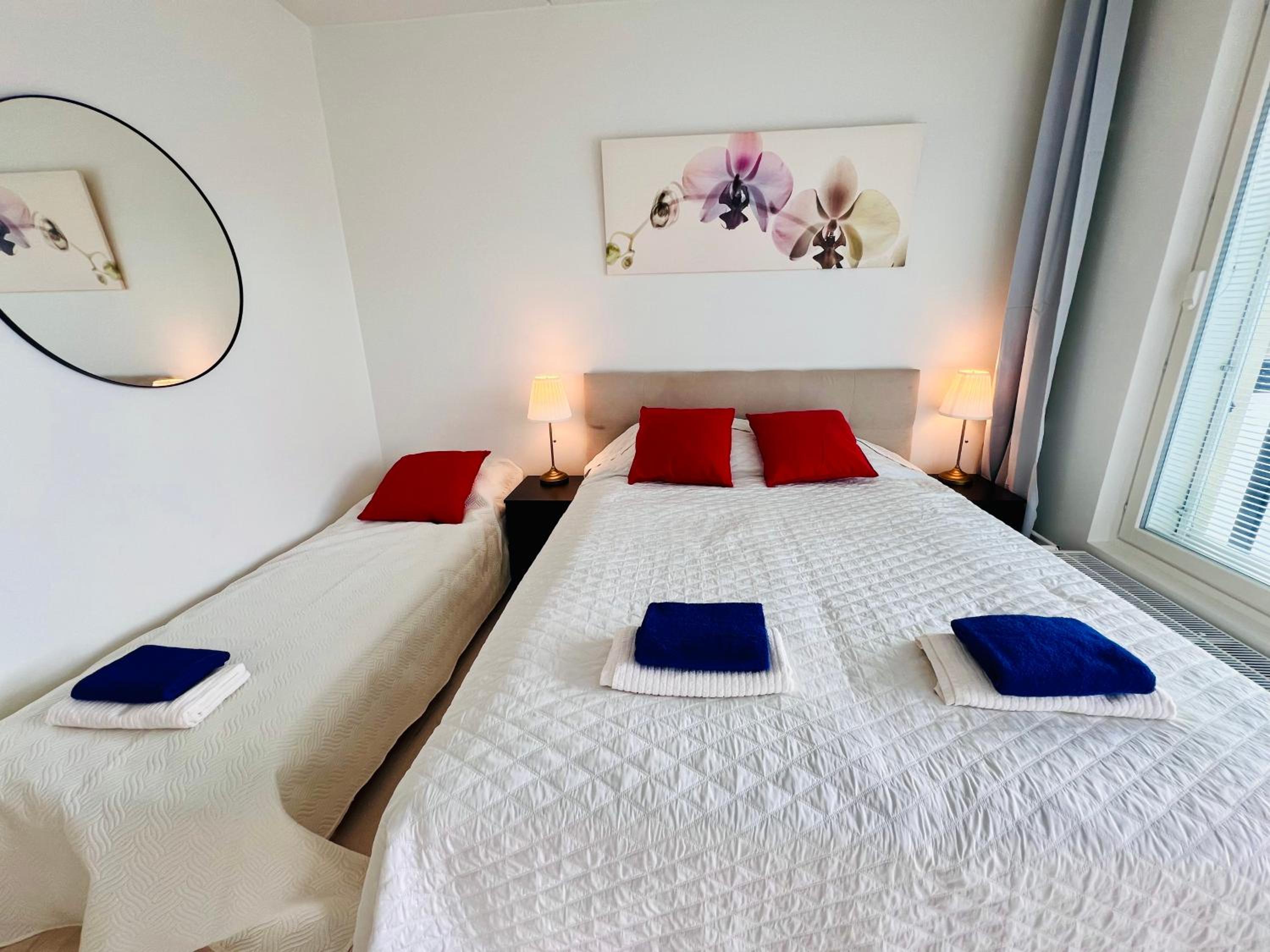 Apartment with good location for families and groups