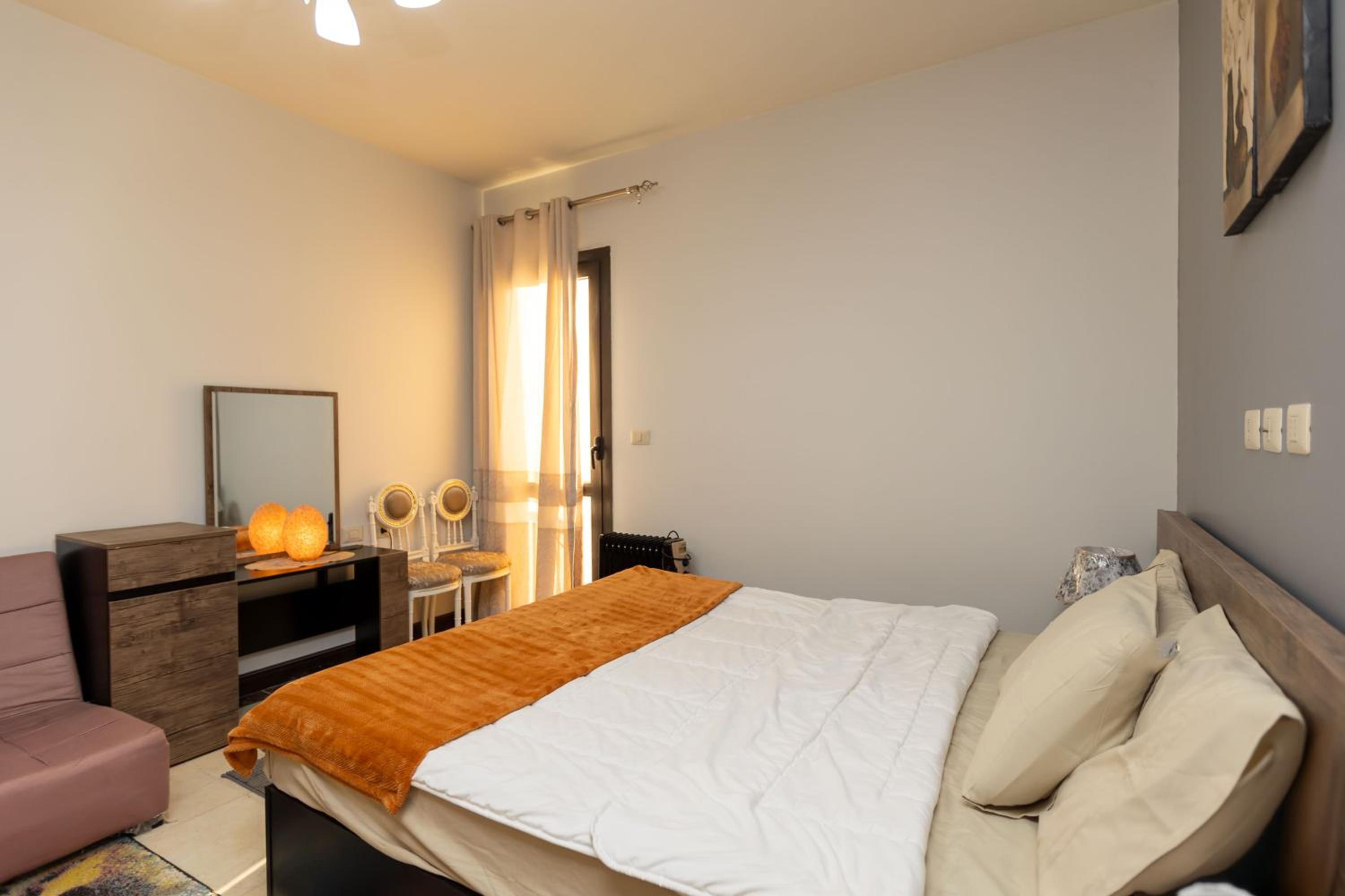 2 Bedroom Luxurious AUC Duplex with Private Balcony - Modern & Cozy