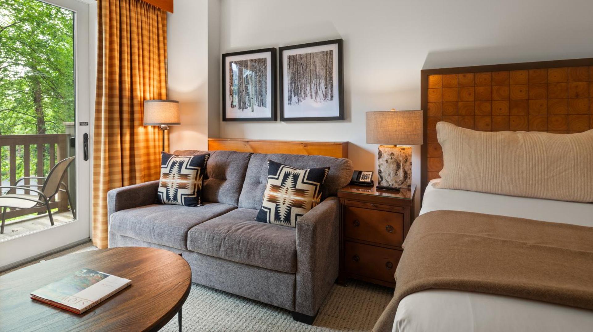 1204 Lodge At Spruce Peak Ski In Ski In Ski Out King Studio By Stowe Mountain Rentals view 4