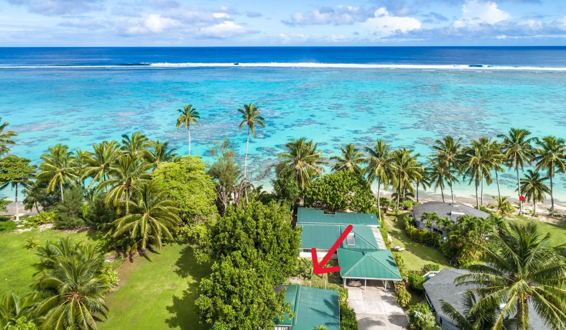 Vaka Beach Cottage with AC Unlimited Wifi