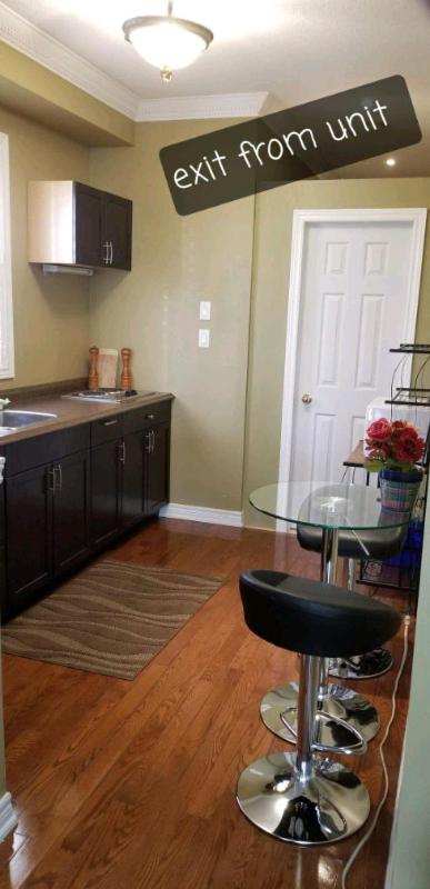 ABOVE Ground 1 Bedroom Suite in a House
