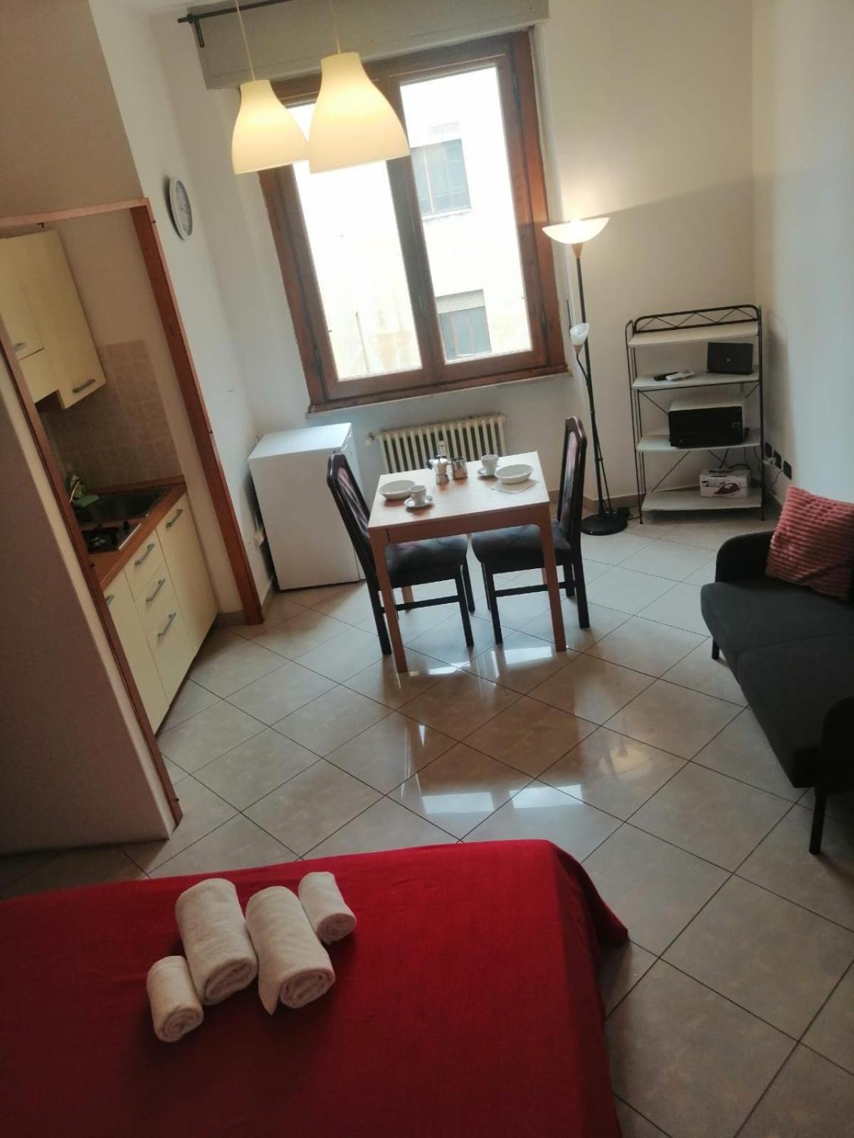 Apartment in front of the train station!