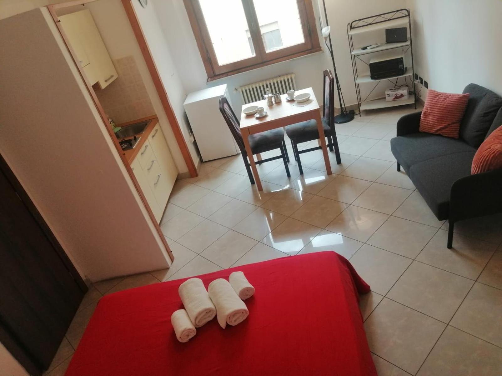 Apartment in front of the train station!
