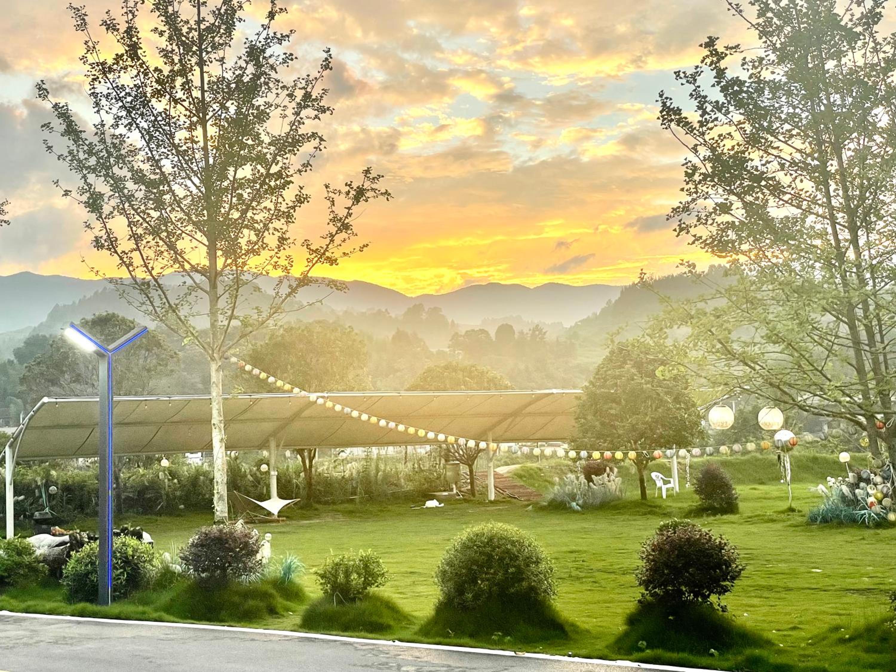 Zhangjiajie Cliff Flower RV Tent Hotel