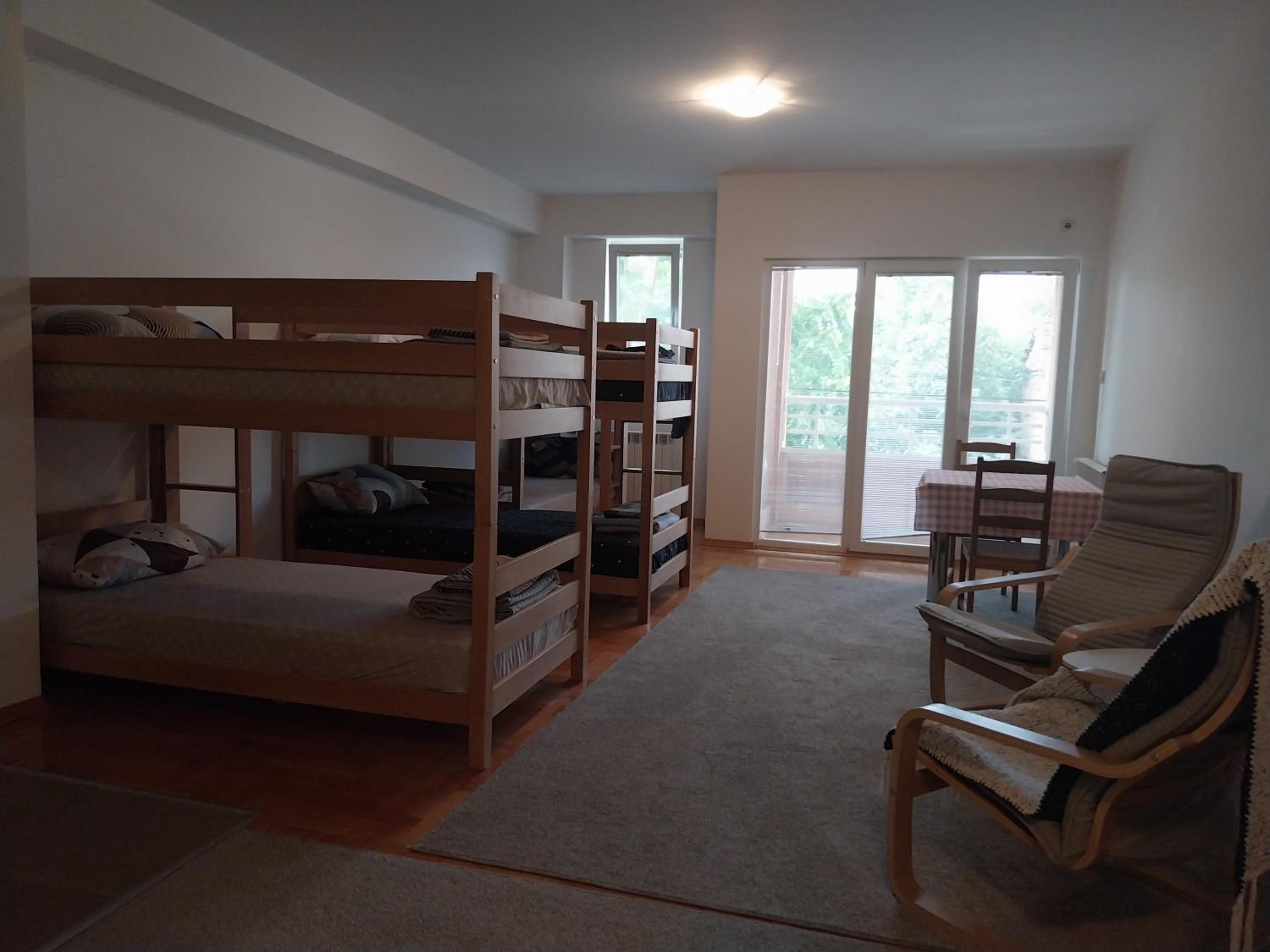 Spacious Hostel Rooms