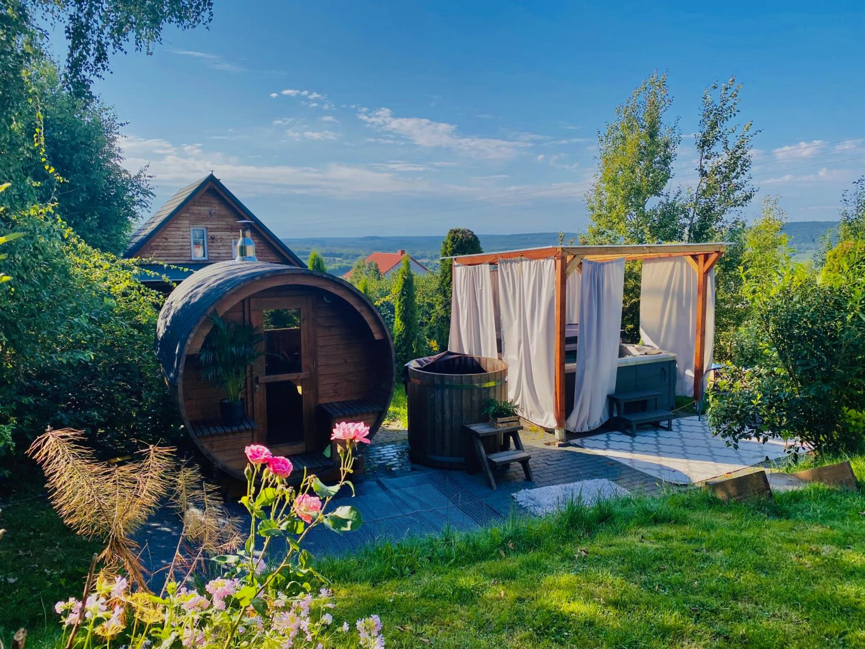 Dom 8-osobowy z jacuzzi, balią, sauną - Agroturystyka u Moniki view 2