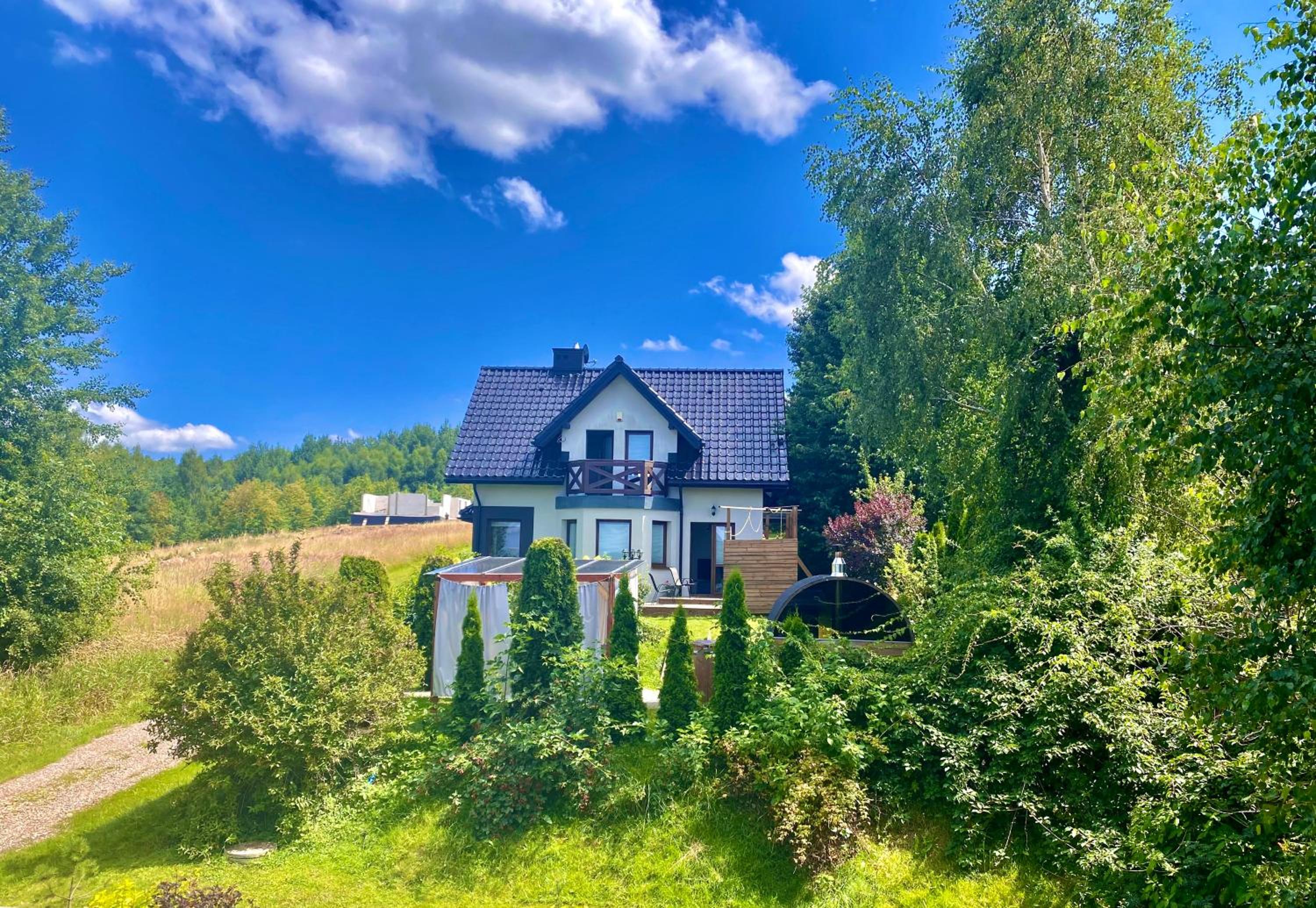 Dom 8-osobowy z jacuzzi, balią, sauną - Agroturystyka u Moniki view 5