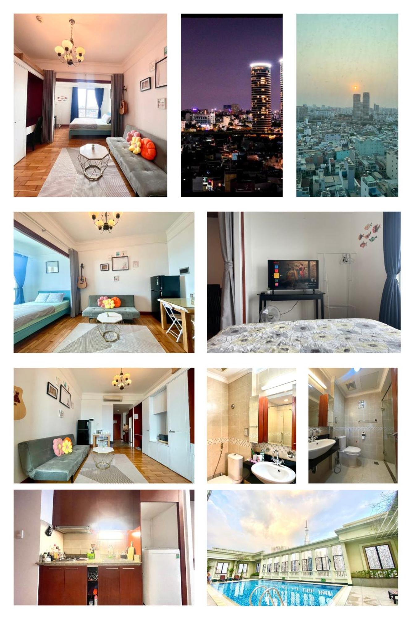 Studio The Manor Nguyễn Hữu Cảnh , quận Bình Thạnh, floor 15