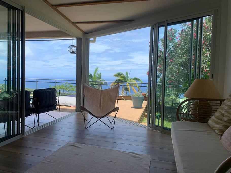 Maison vue sur l'océan avec piscine view 3