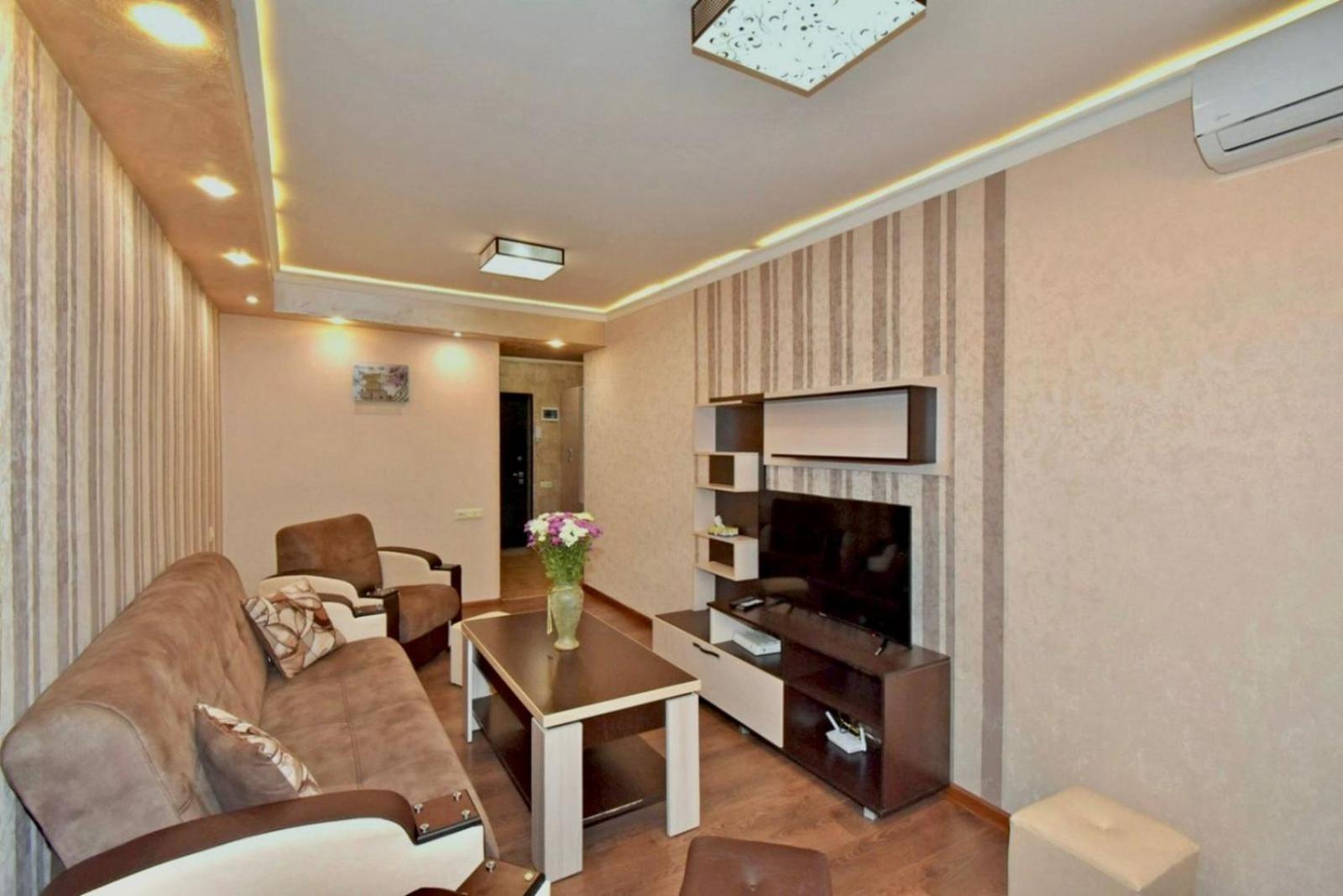 2Bedroom Apartment in Yerevan on Amiryan Street,OPEN Balcony