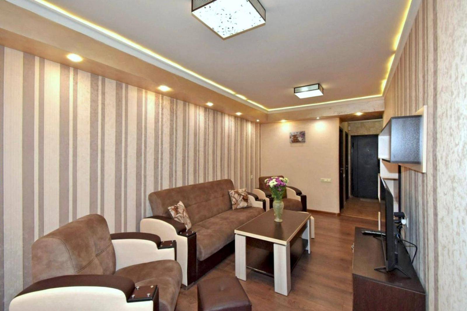2Bedroom Apartment in Yerevan on Amiryan Street,OPEN Balcony