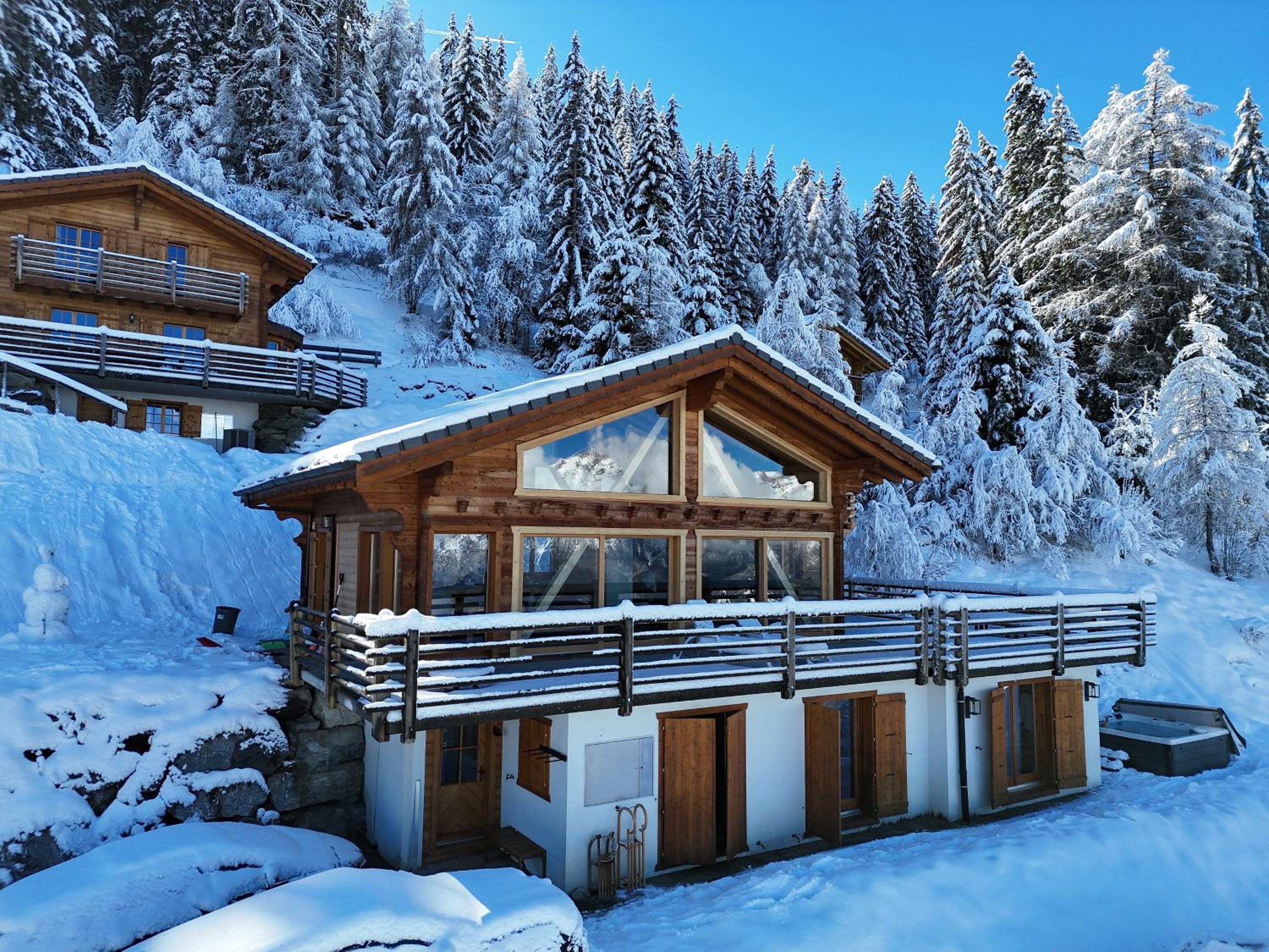 Chalet La Chance view 2
