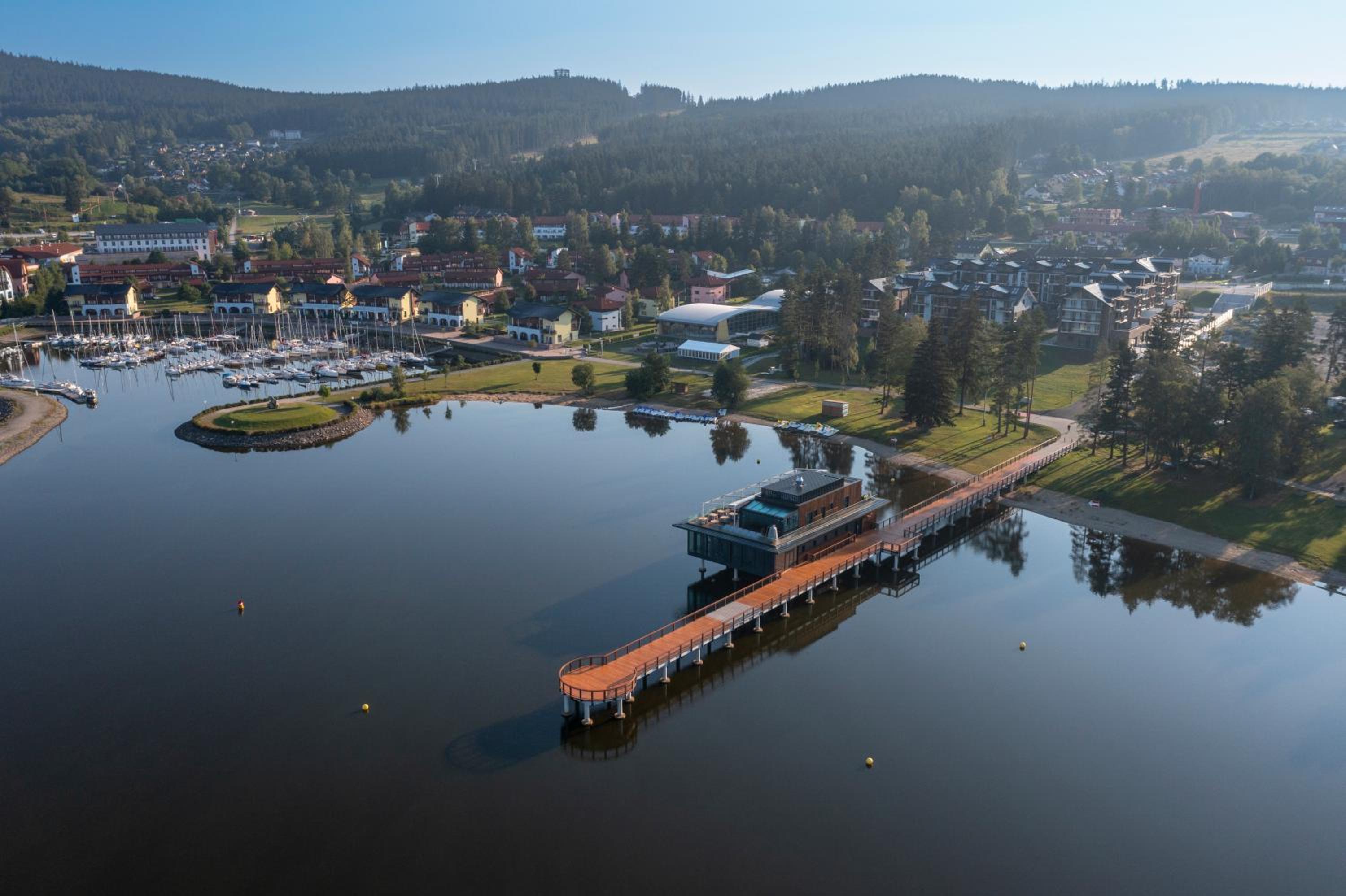 Vila nad jezerem Lipno