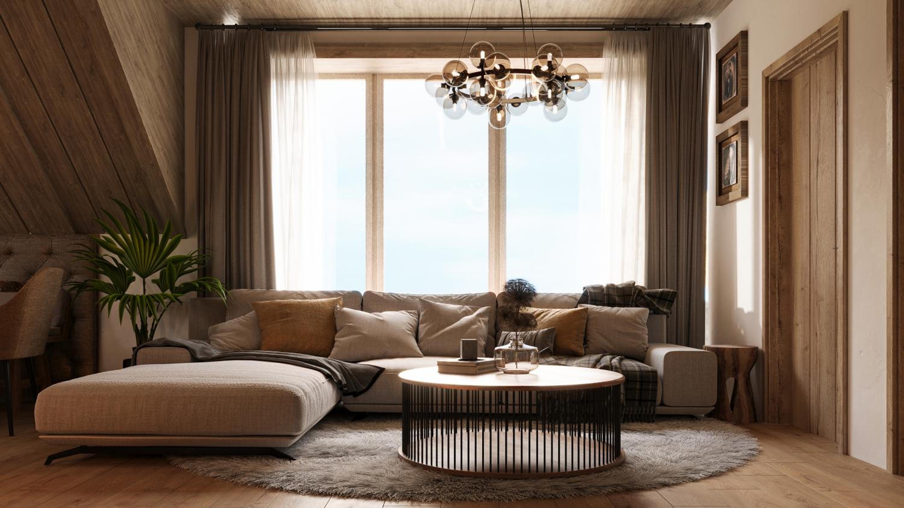 Chalet Oasis - Luxury 5-Bedroom Chalet with Panoramic Views view 2