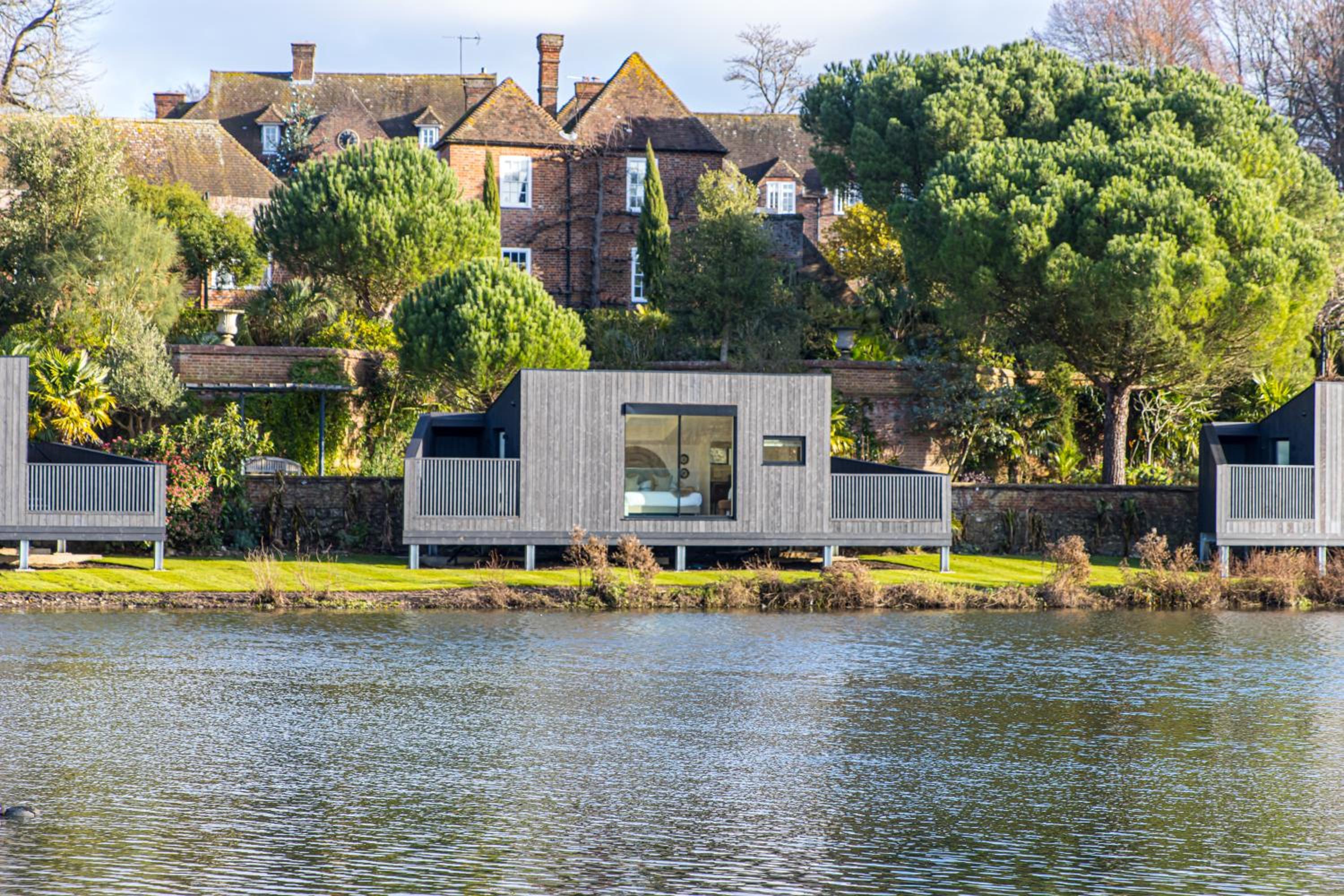 Leeds Castle Lakeside Lodges view 4