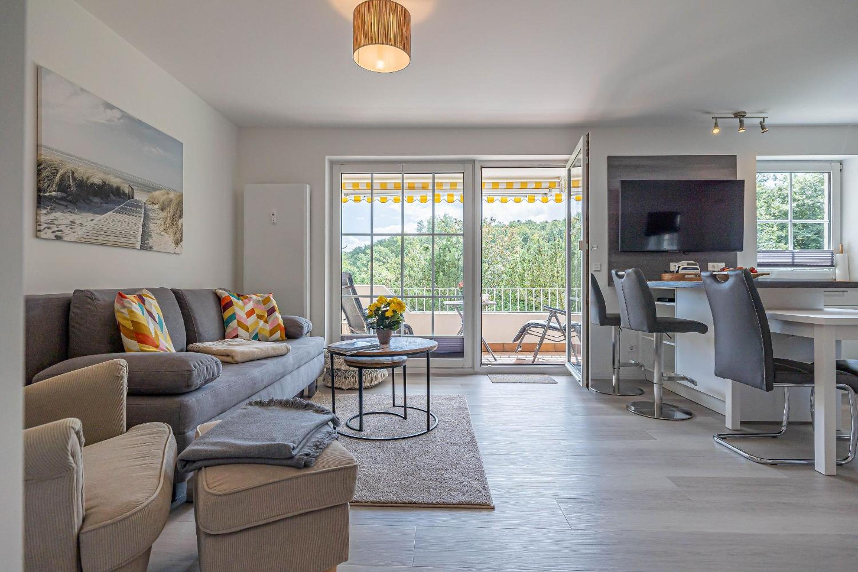 fewo1846 - Strandresidenz Wassersleben Südblick App 689 - komfortables Apartment mit Balkon und Meerblick