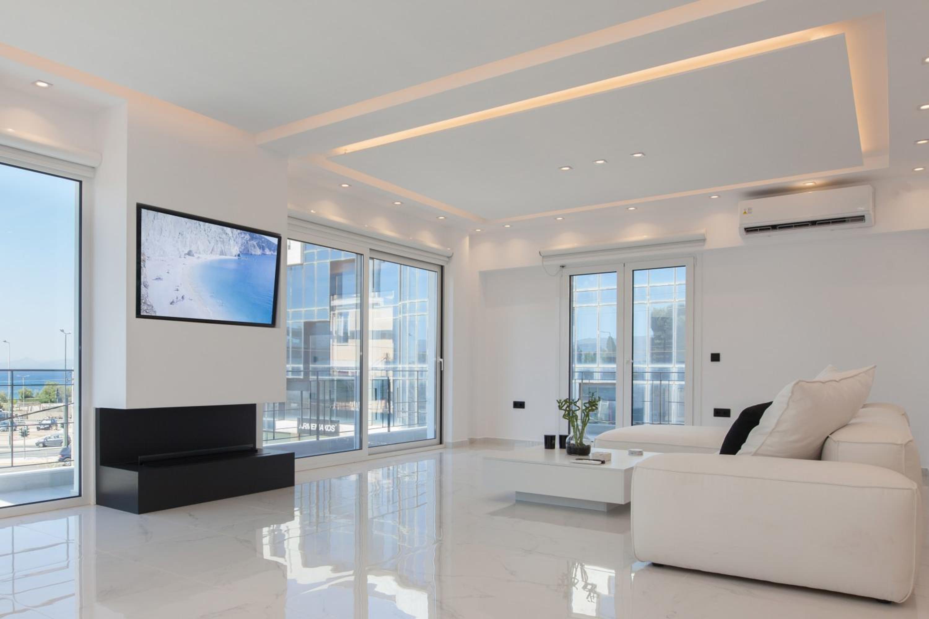Modern Luxury Athens Riviera Apt with Sea View