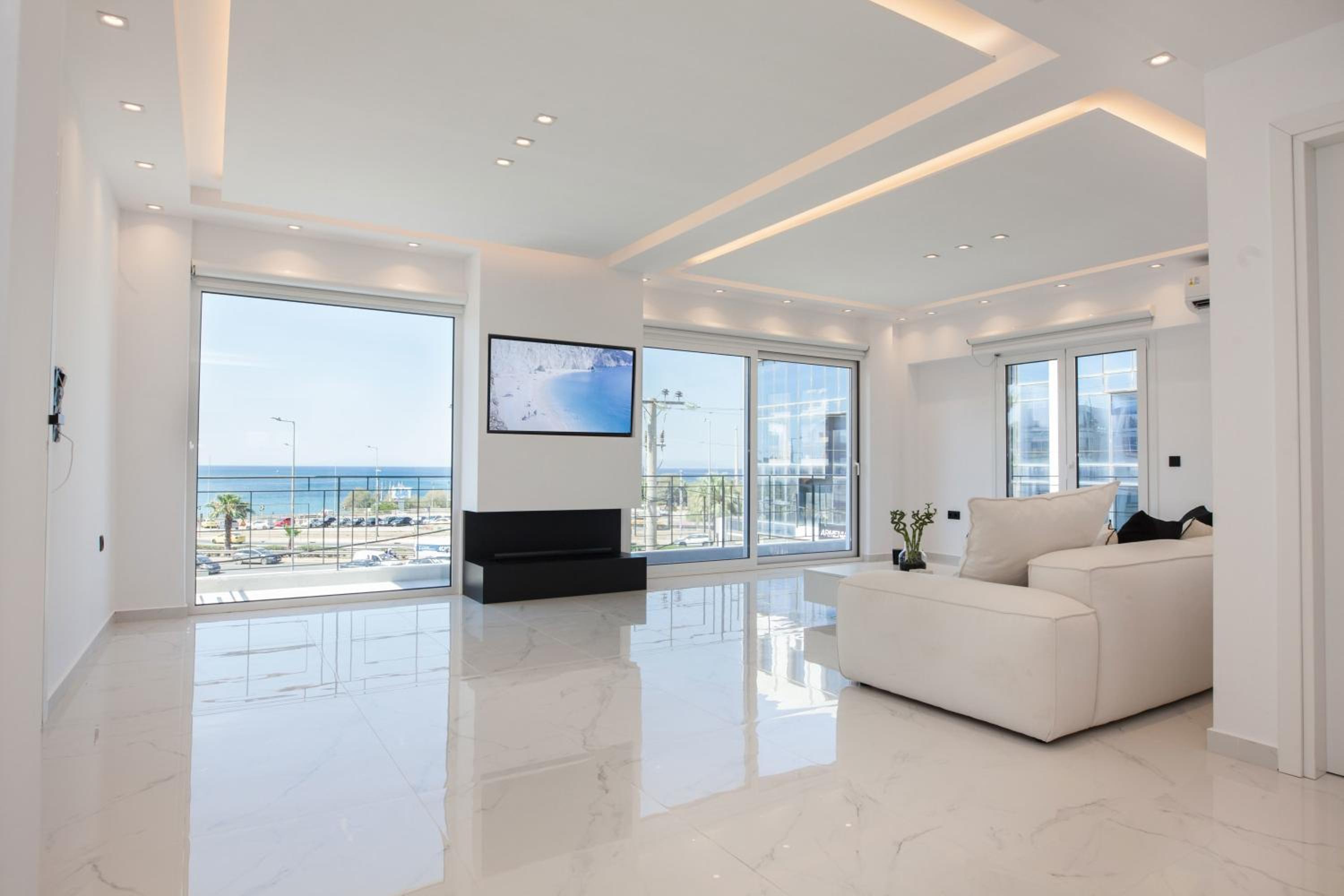 Modern Luxury Athens Riviera Apt with Sea View