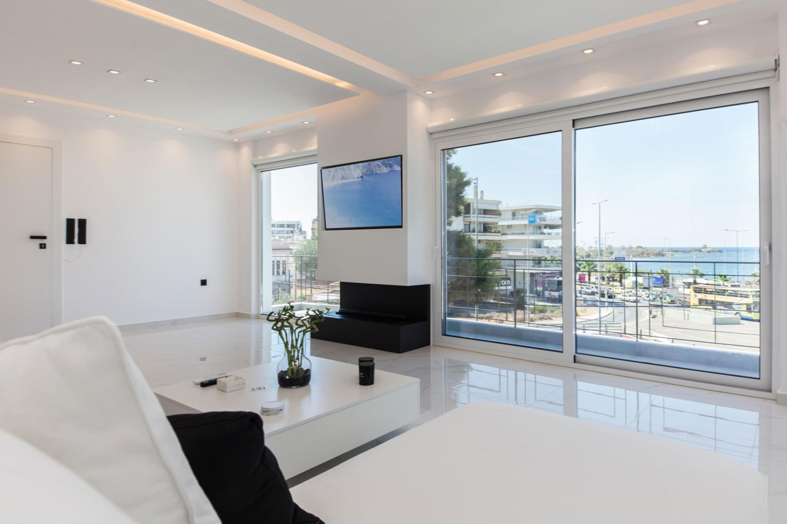 Modern Luxury Athens Riviera Apt with Sea View