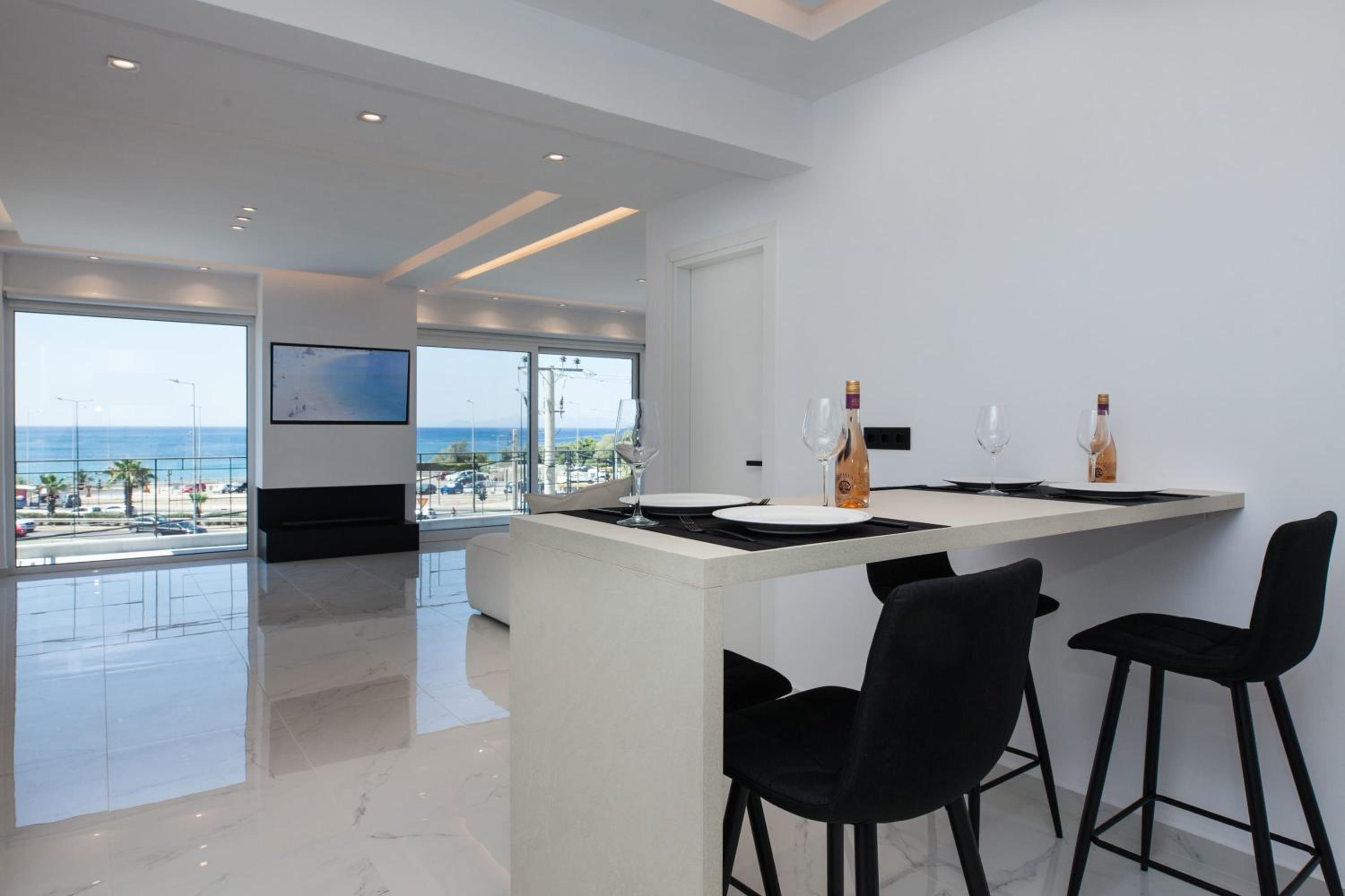 Modern Luxury Athens Riviera Apt with Sea View
