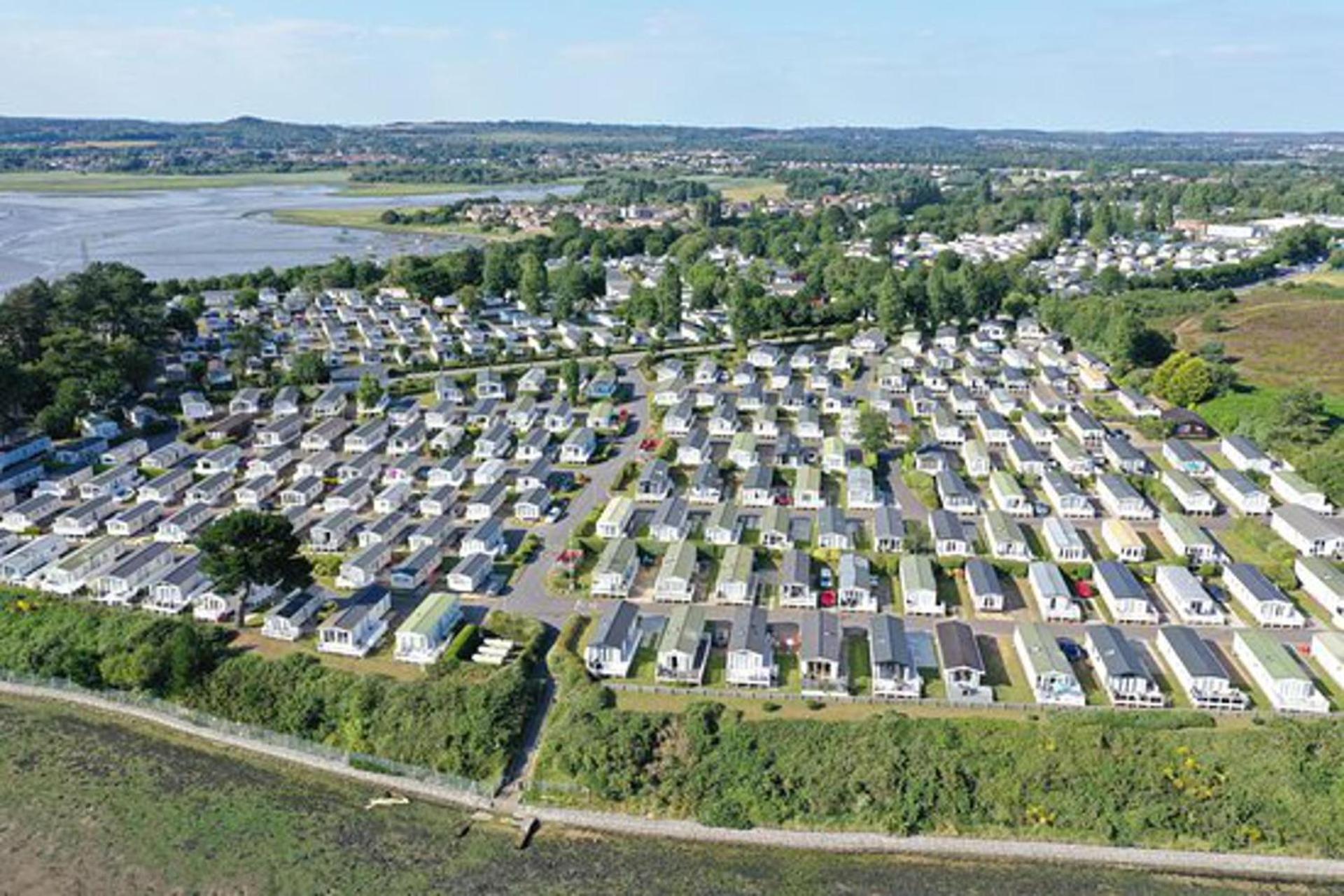 Rockley Park in Poole static caravan
