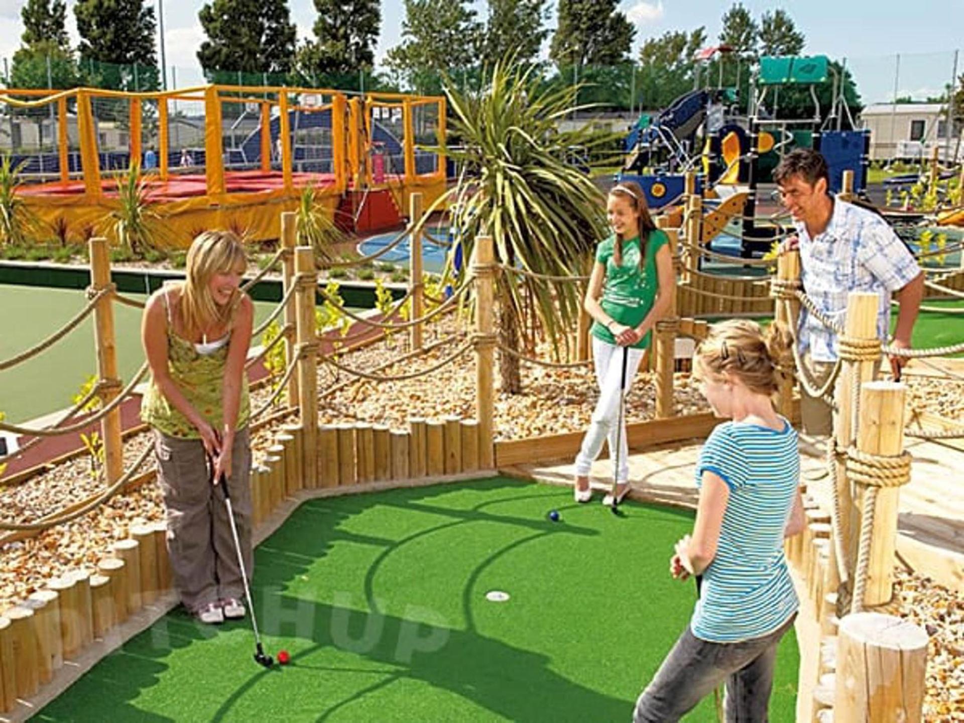 Rockley Park in Poole static caravan