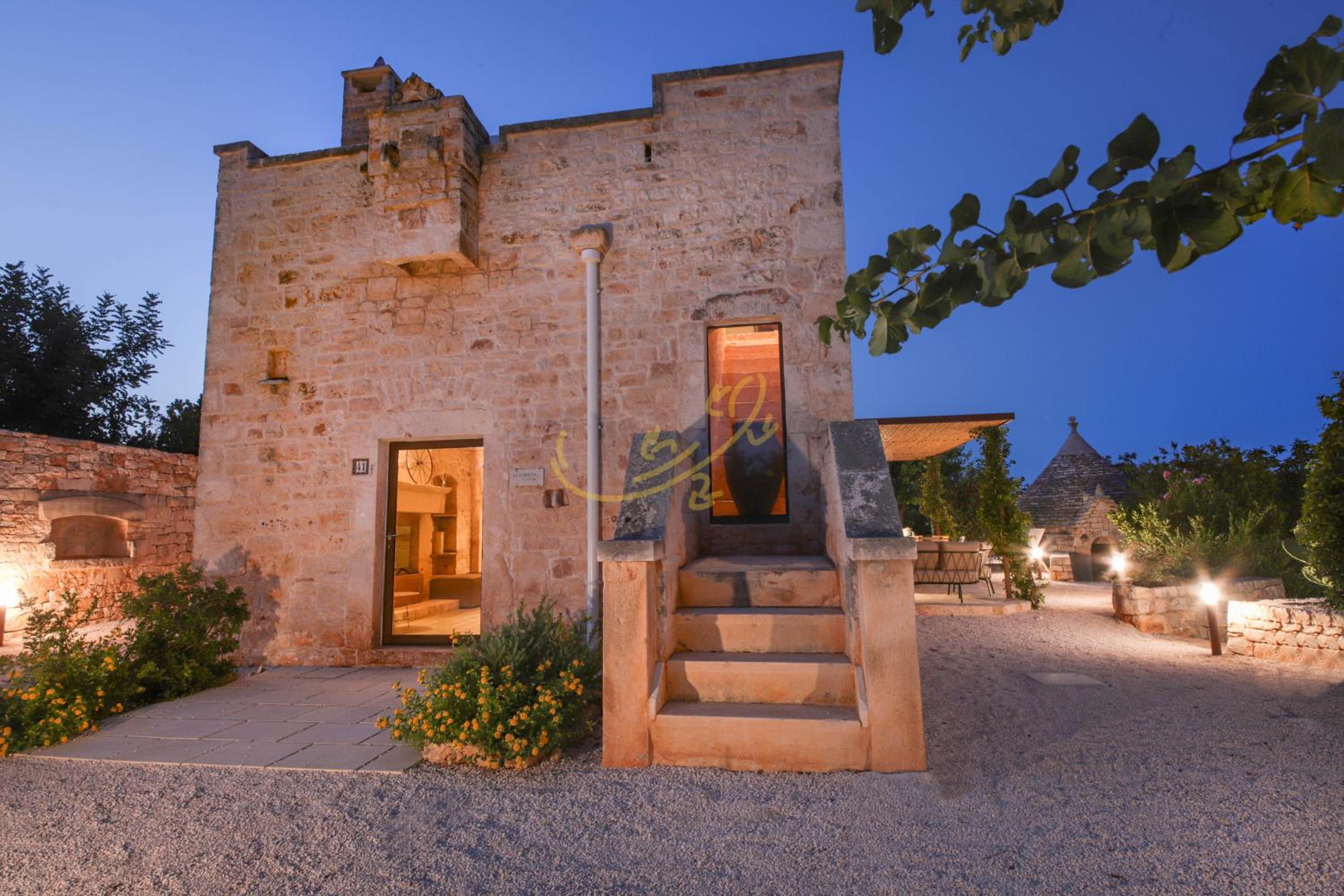 TD Torretta San Procopio Stone house with Pool