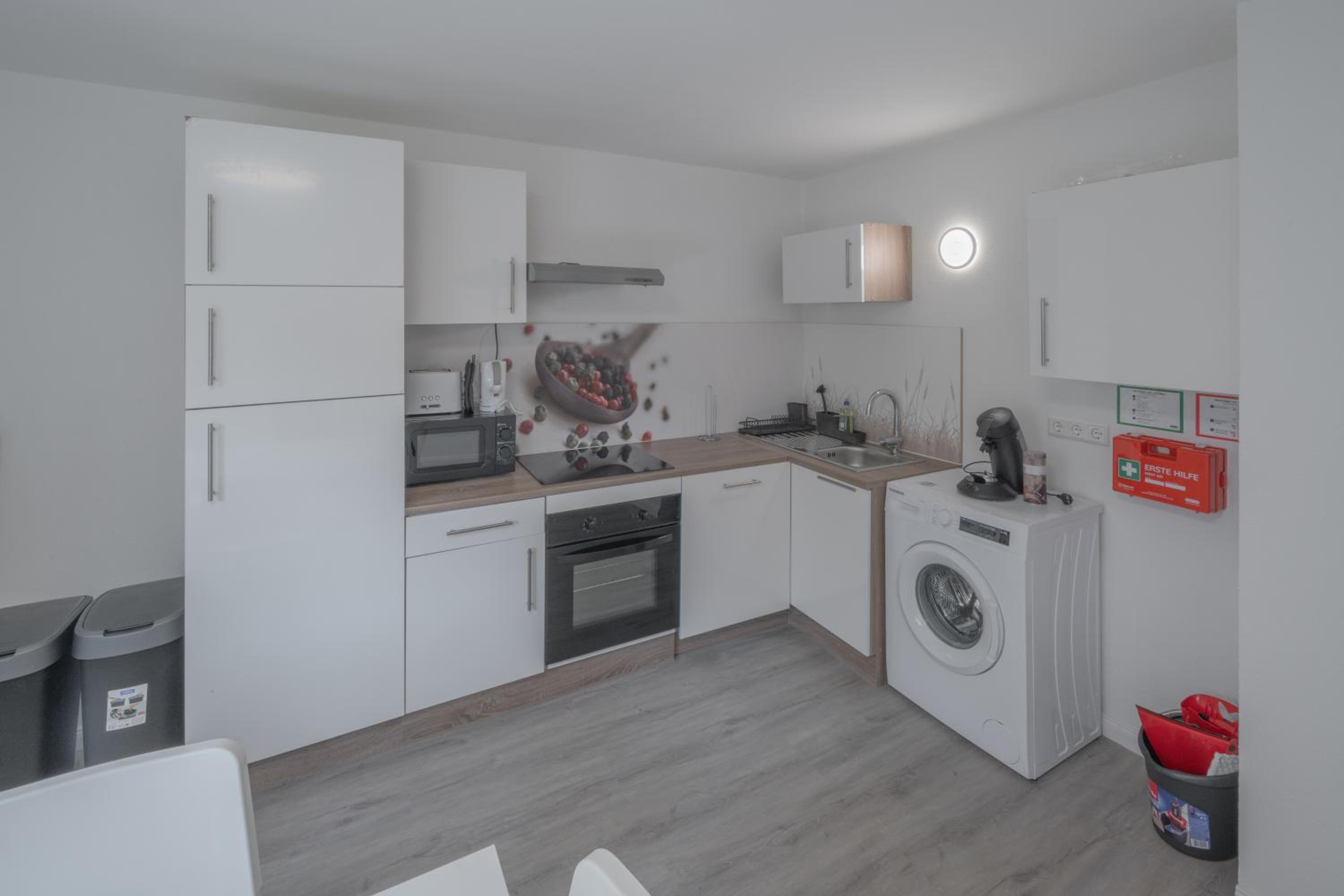 WORK&SLEEP Moderne Apartments in Villingen Schwenningen - Einzelbetten, TV, Bettwäsche & Handtücher, WLAN