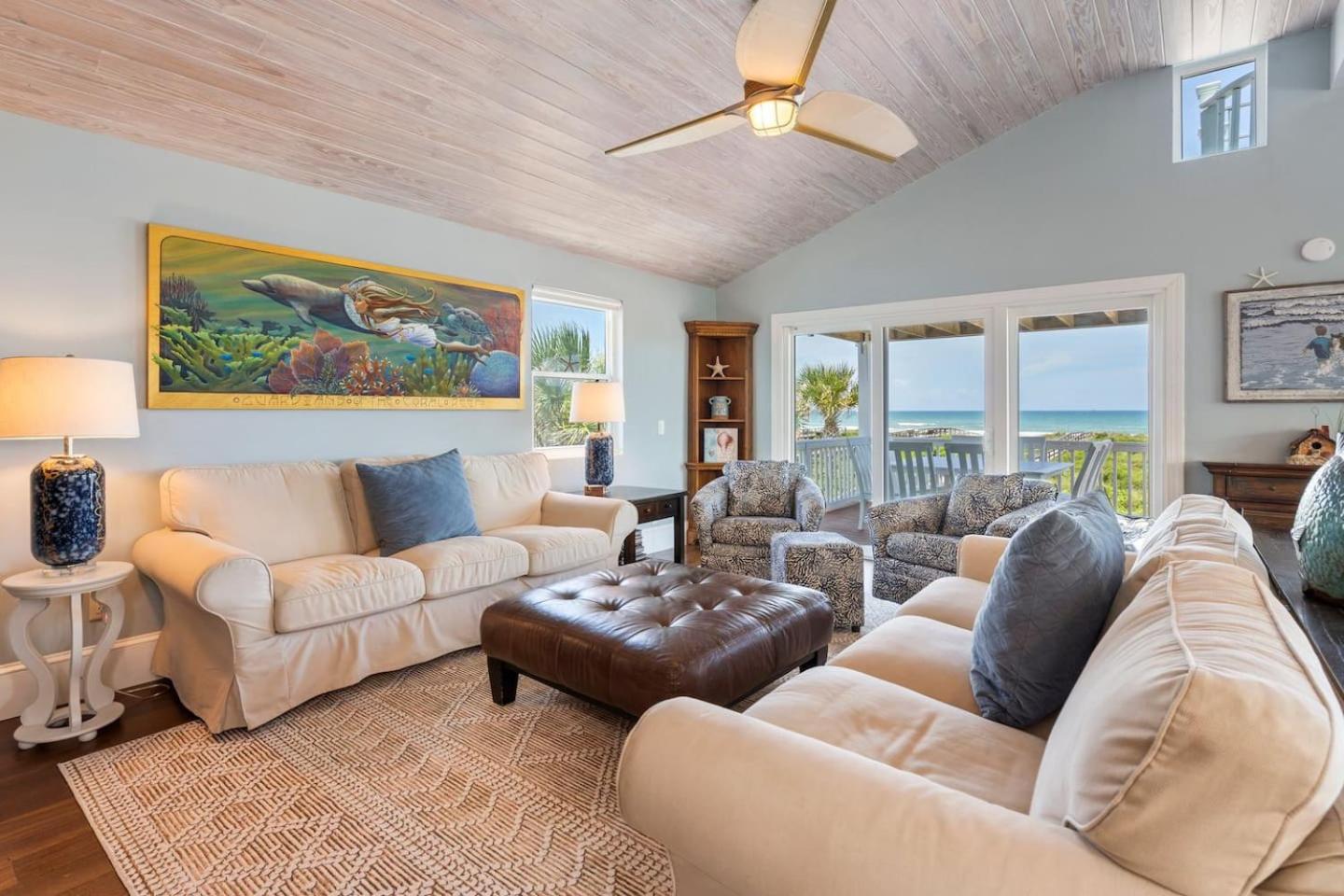 All Decked Out- Beach, 3 levels of decks plus Pool Table view 2