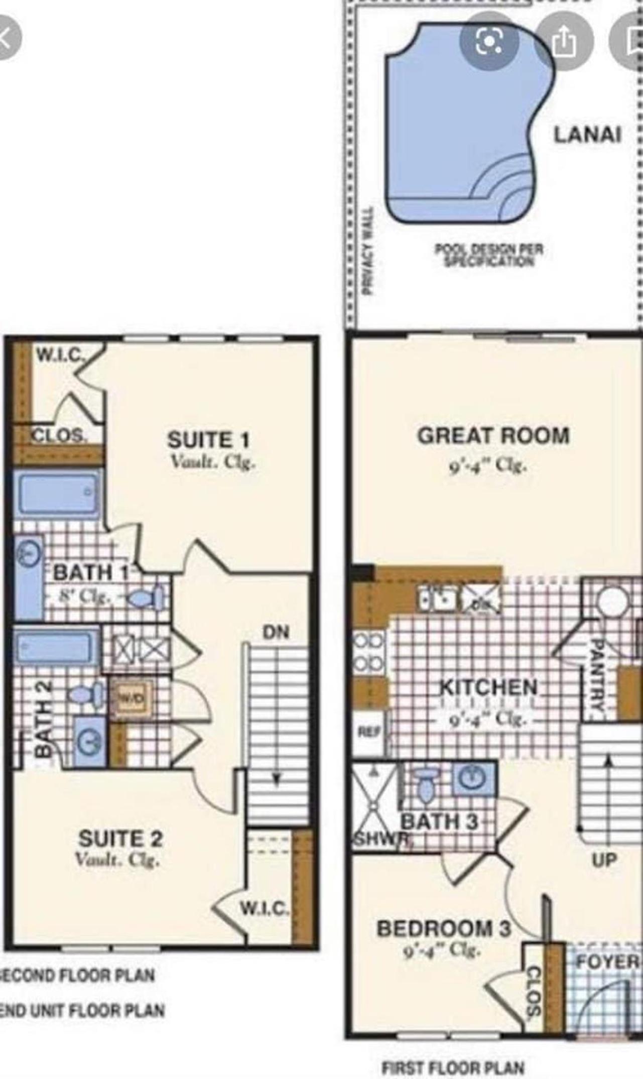 Private Pool Disney Townhome - Walk to Water Park