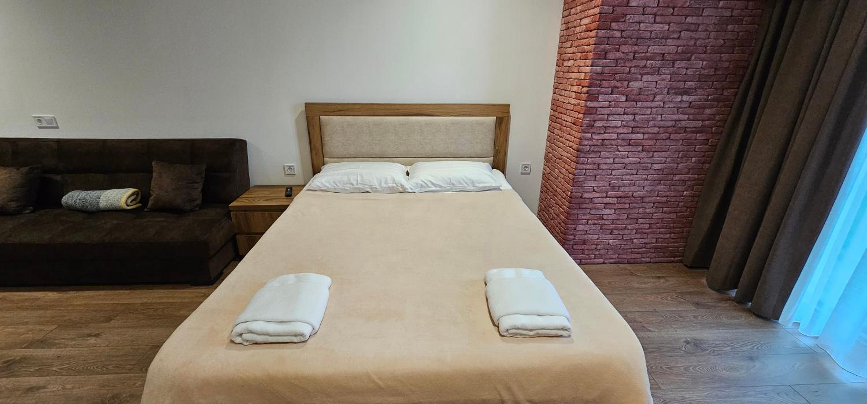 Evdo Apartments F4 wooden cozy studio view 5