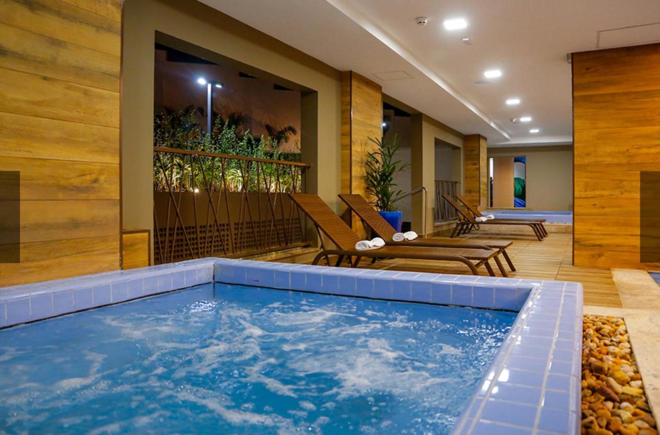 Apto em Resort a 500m do Thermas dos Laranjais