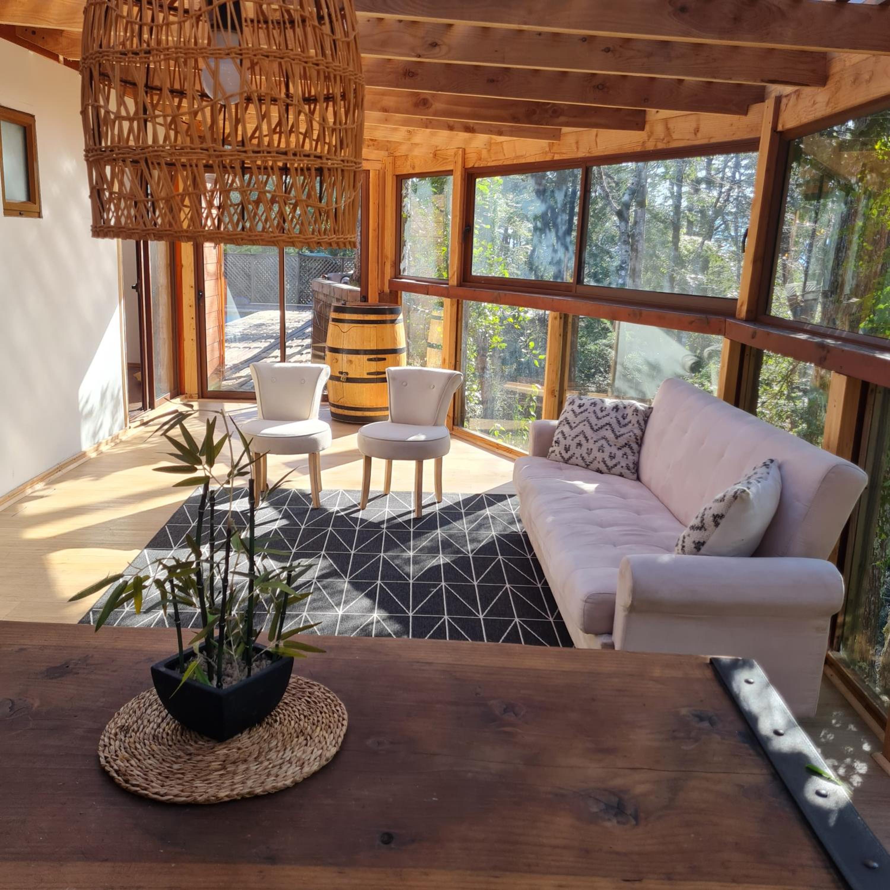 CASA ARBOL PUCÓN - Piscina y tinaja