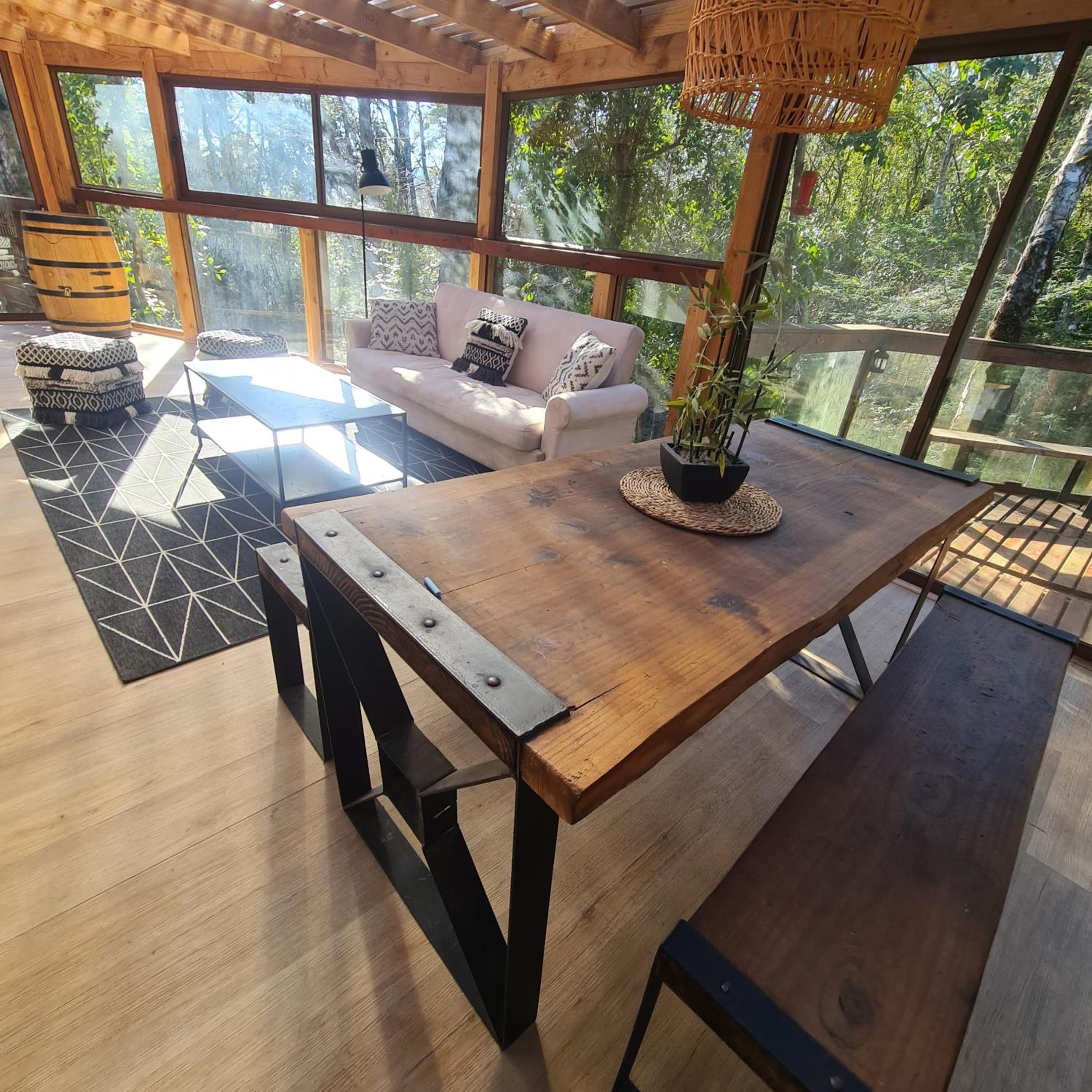 CASA ARBOL PUCÓN - Piscina y tinaja