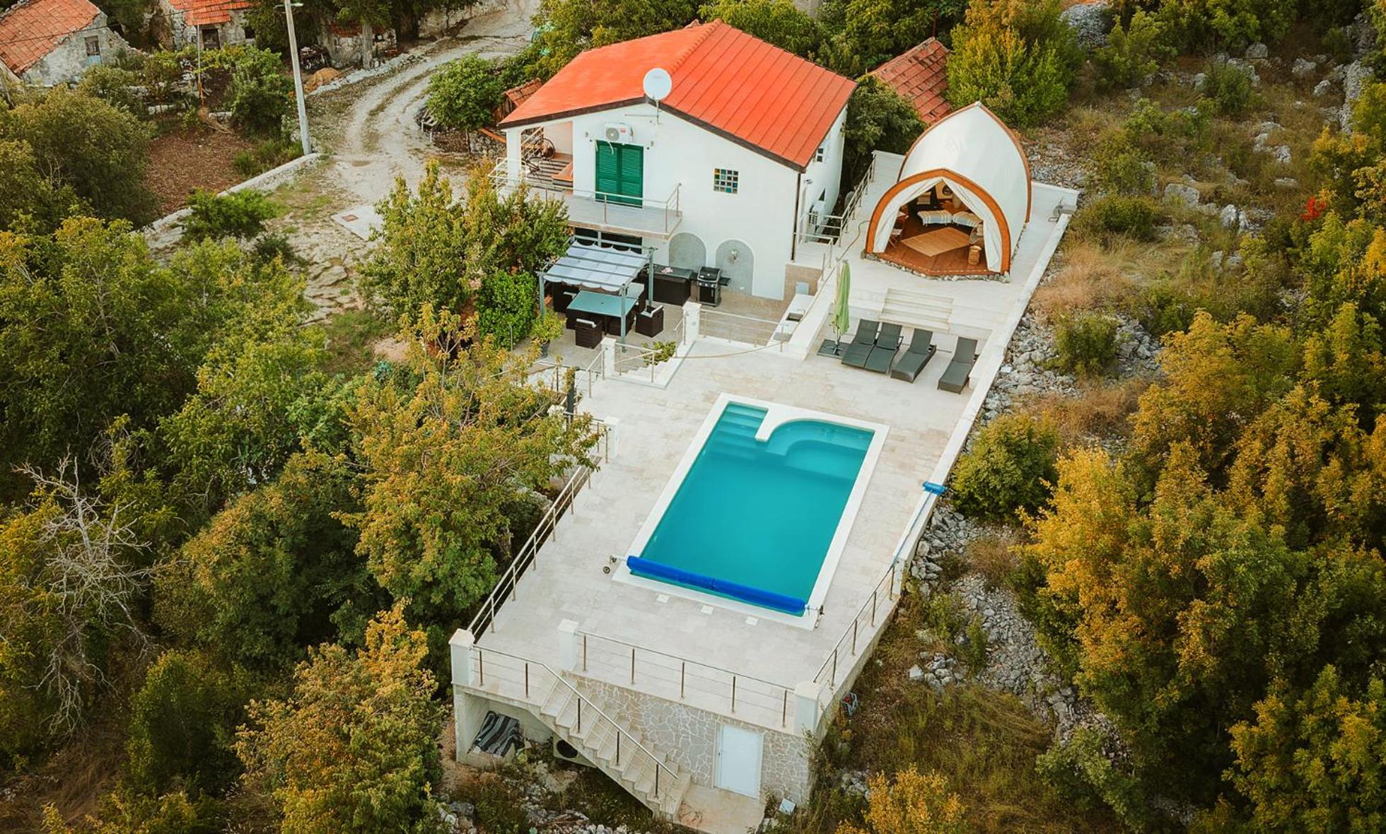 ELYSIUM Villa Slivno view 2