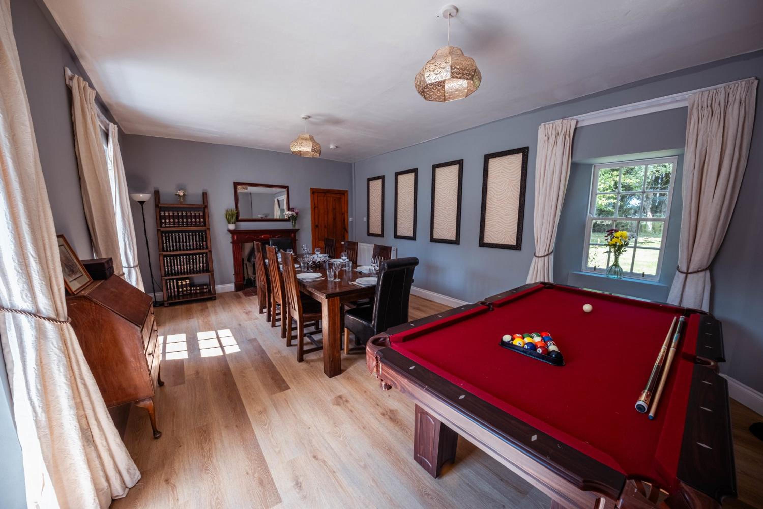 Large country house with garden, outdoor spa area & games room with Hot Tub and Fire Pit view 3