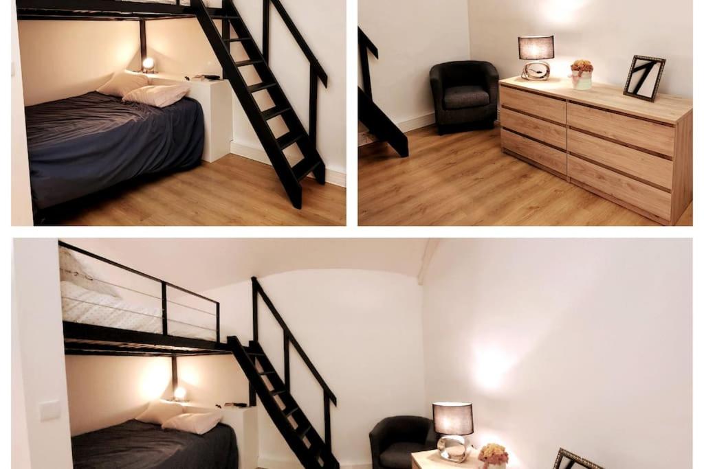 Loft proche CDG 6 pers, Parc Expo avec parking