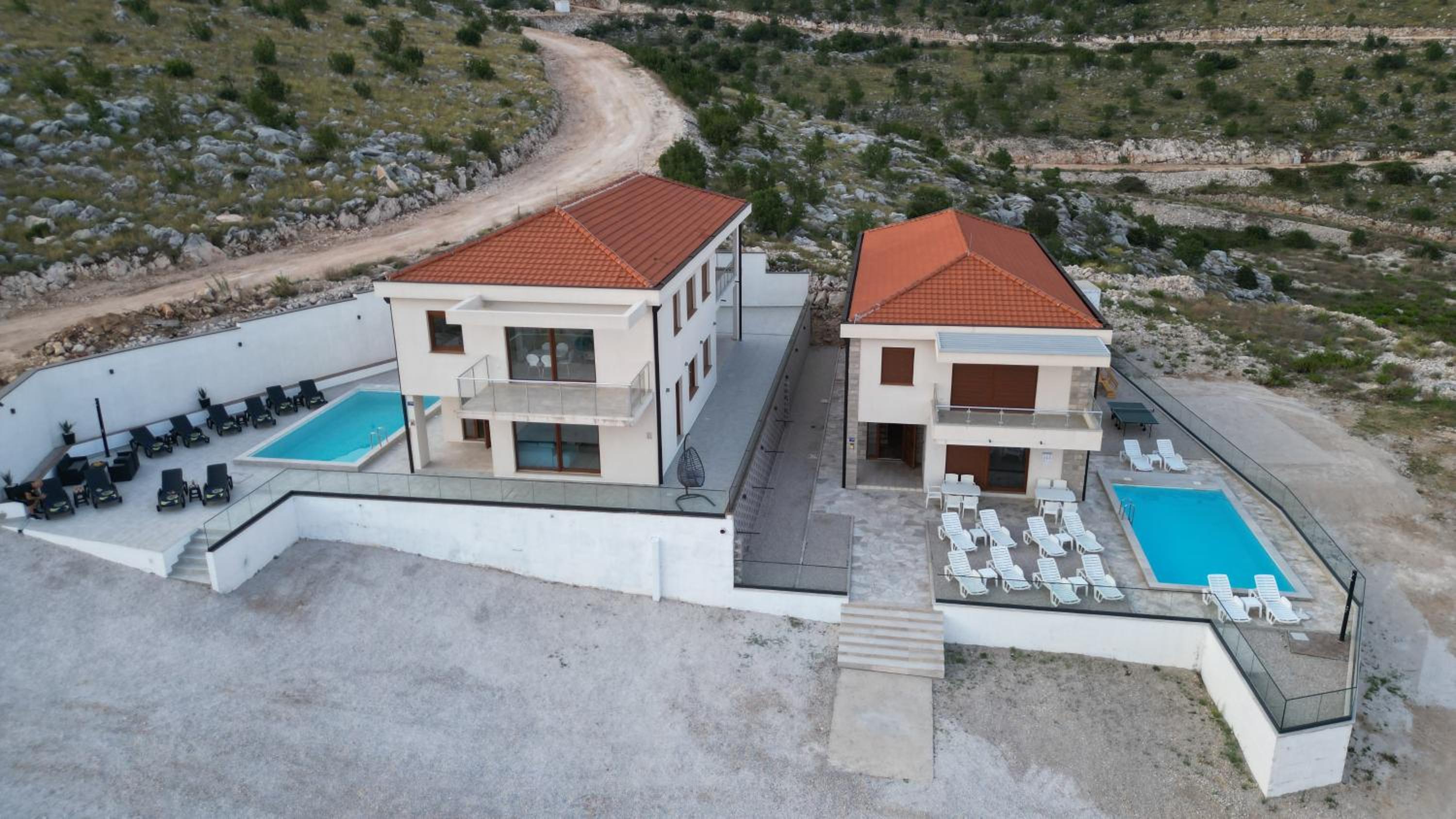 Villa Panorama - Private heated pool and jacuzzi with ocean view