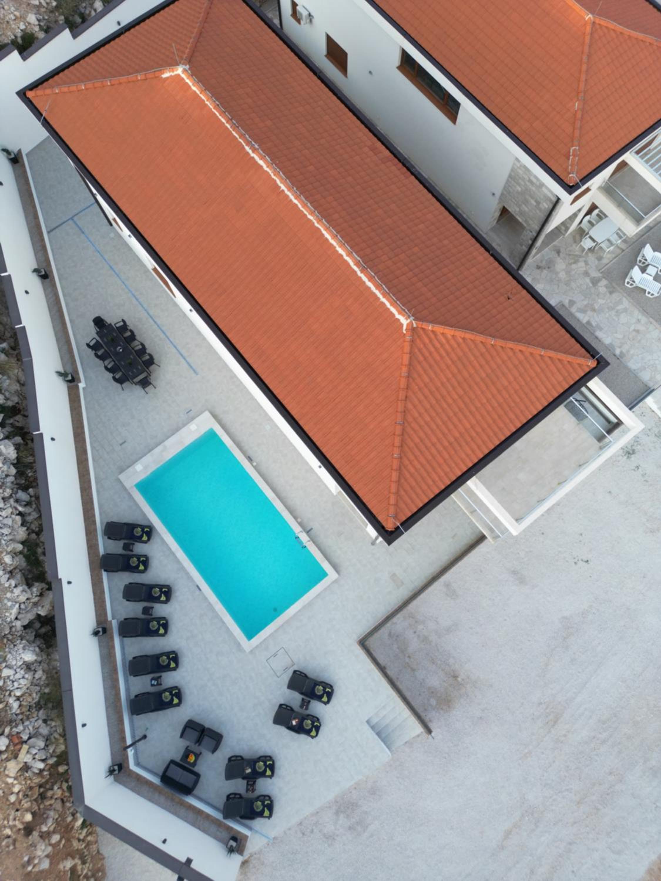 Villa Panorama - Private heated pool and jacuzzi with ocean view
