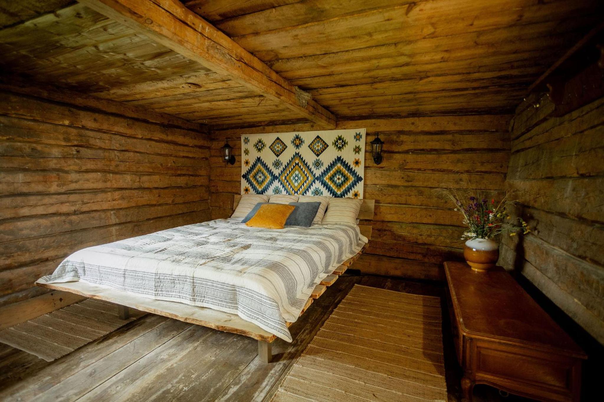 Privaatne glamping, saun ja köögiga maja mere kaldal