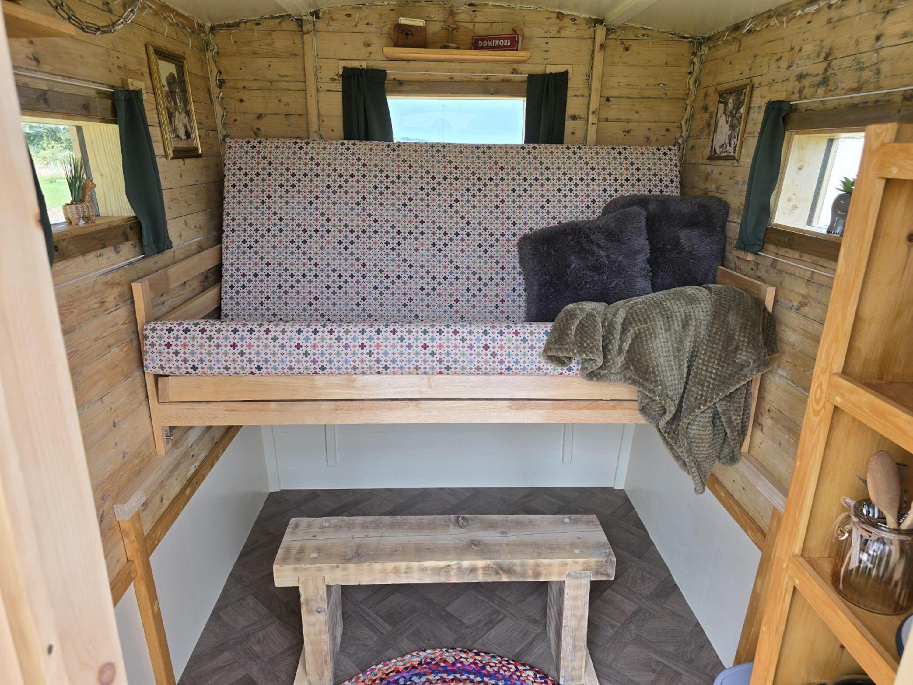 Restored circus wagon